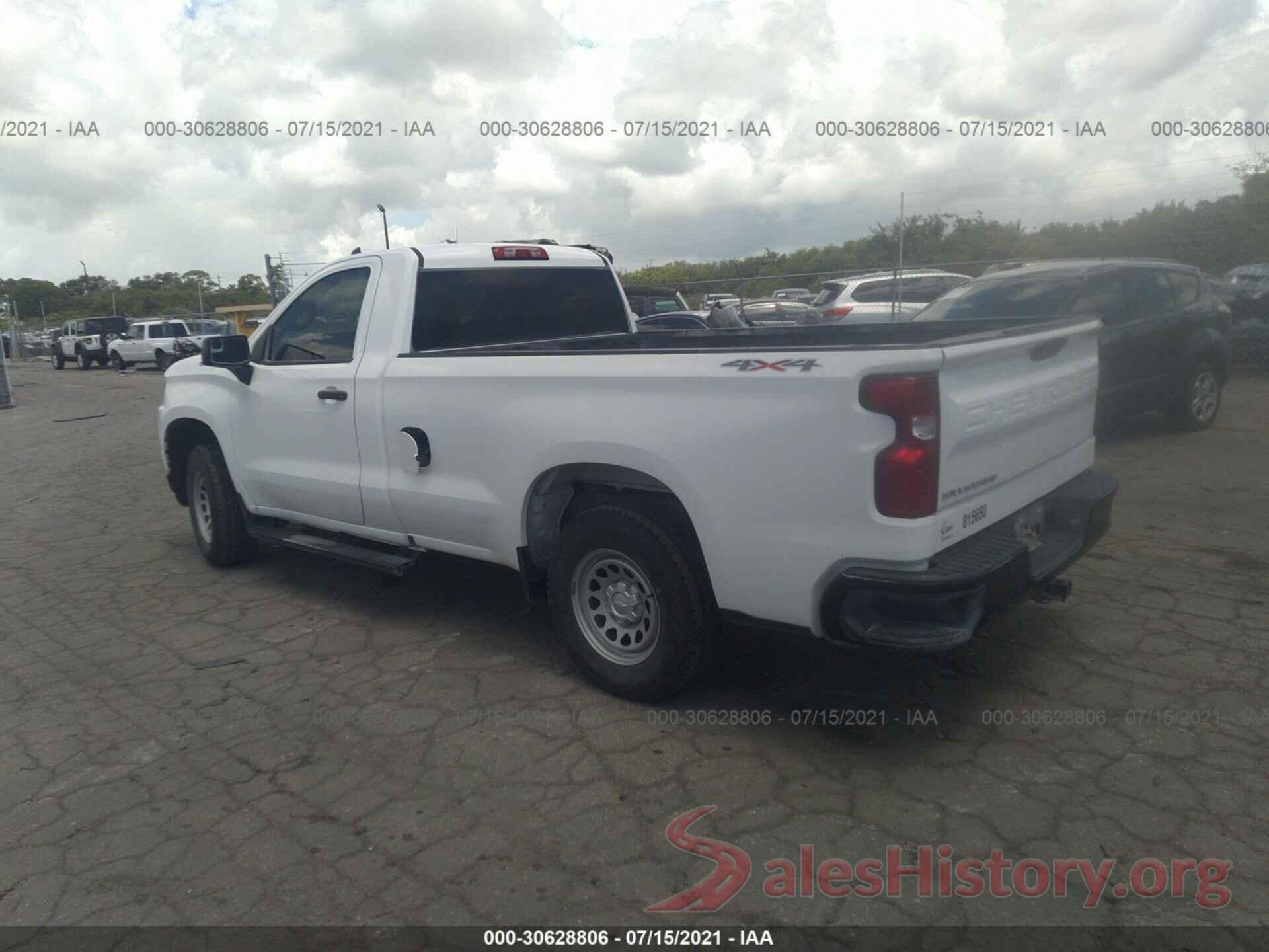 3GCNYAEH2KG191017 2019 CHEVROLET SILVERADO 1500