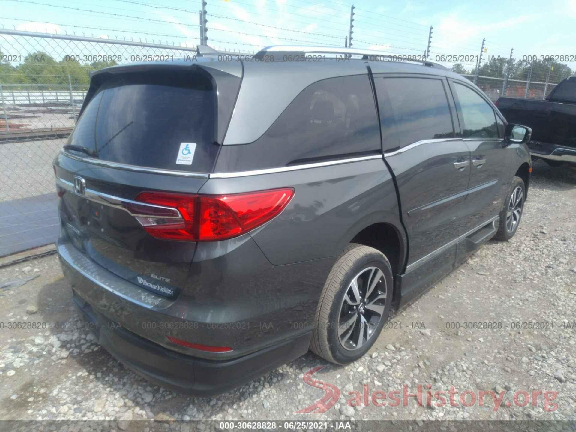 5FNRL6H91LB012815 2020 HONDA ODYSSEY