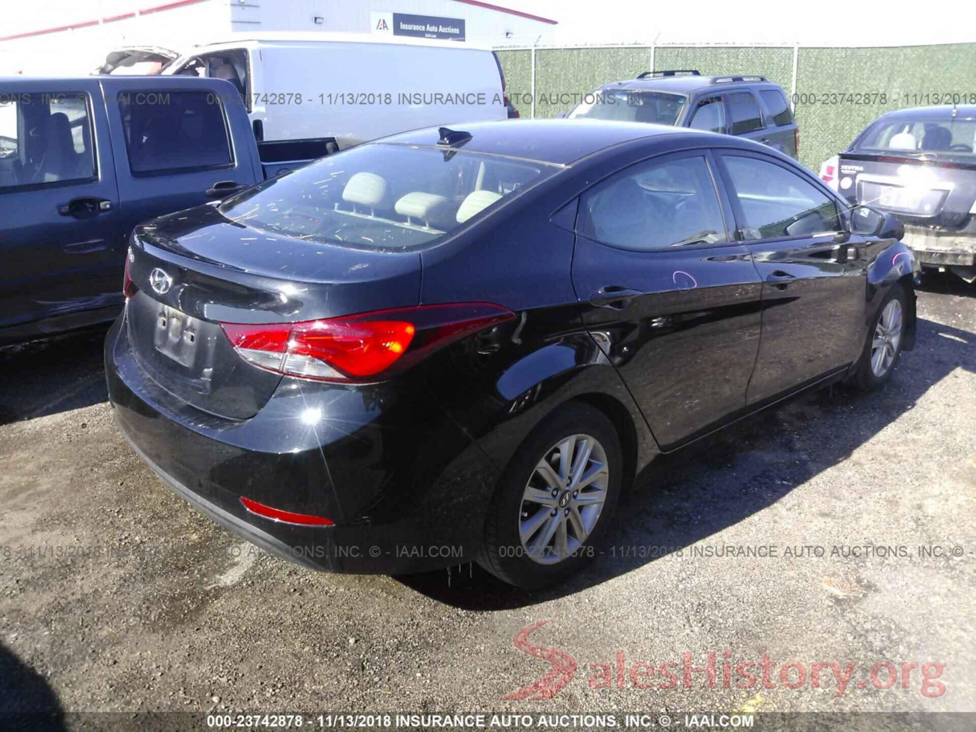 5XXGT4L38LG415833 2016 HYUNDAI ELANTRA