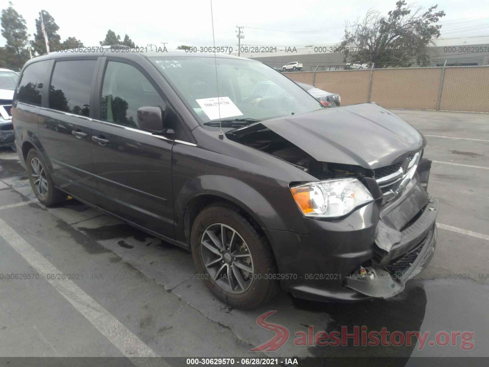 2C4RDGCG8HR561741 2017 DODGE GRAND CARAVAN