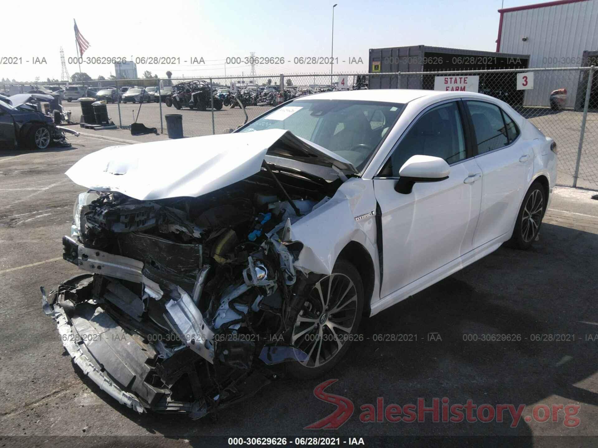 4T1B21HK7KU516927 2019 TOYOTA CAMRY