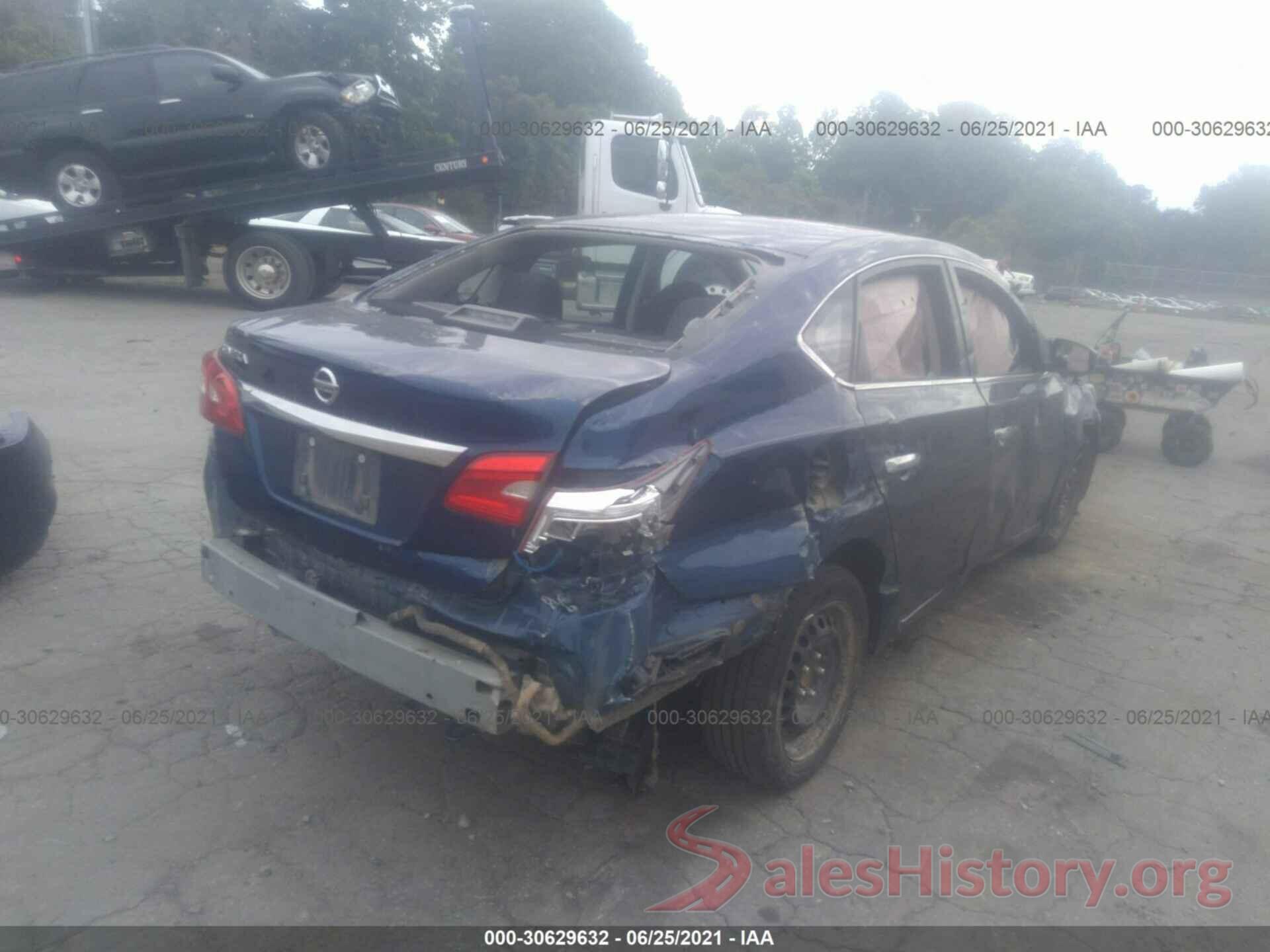 3N1AB7AP4KY323854 2019 NISSAN SENTRA