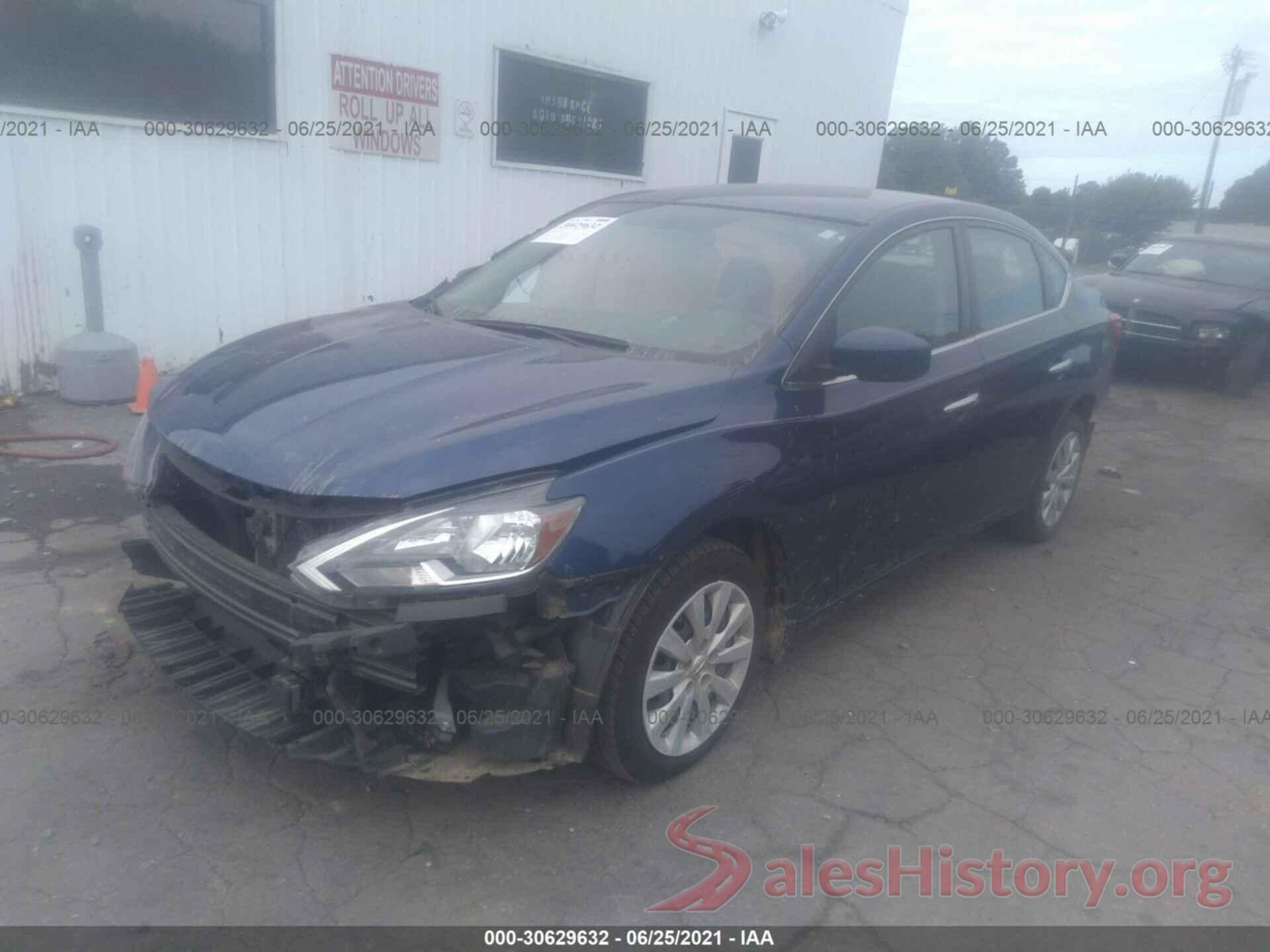 3N1AB7AP4KY323854 2019 NISSAN SENTRA