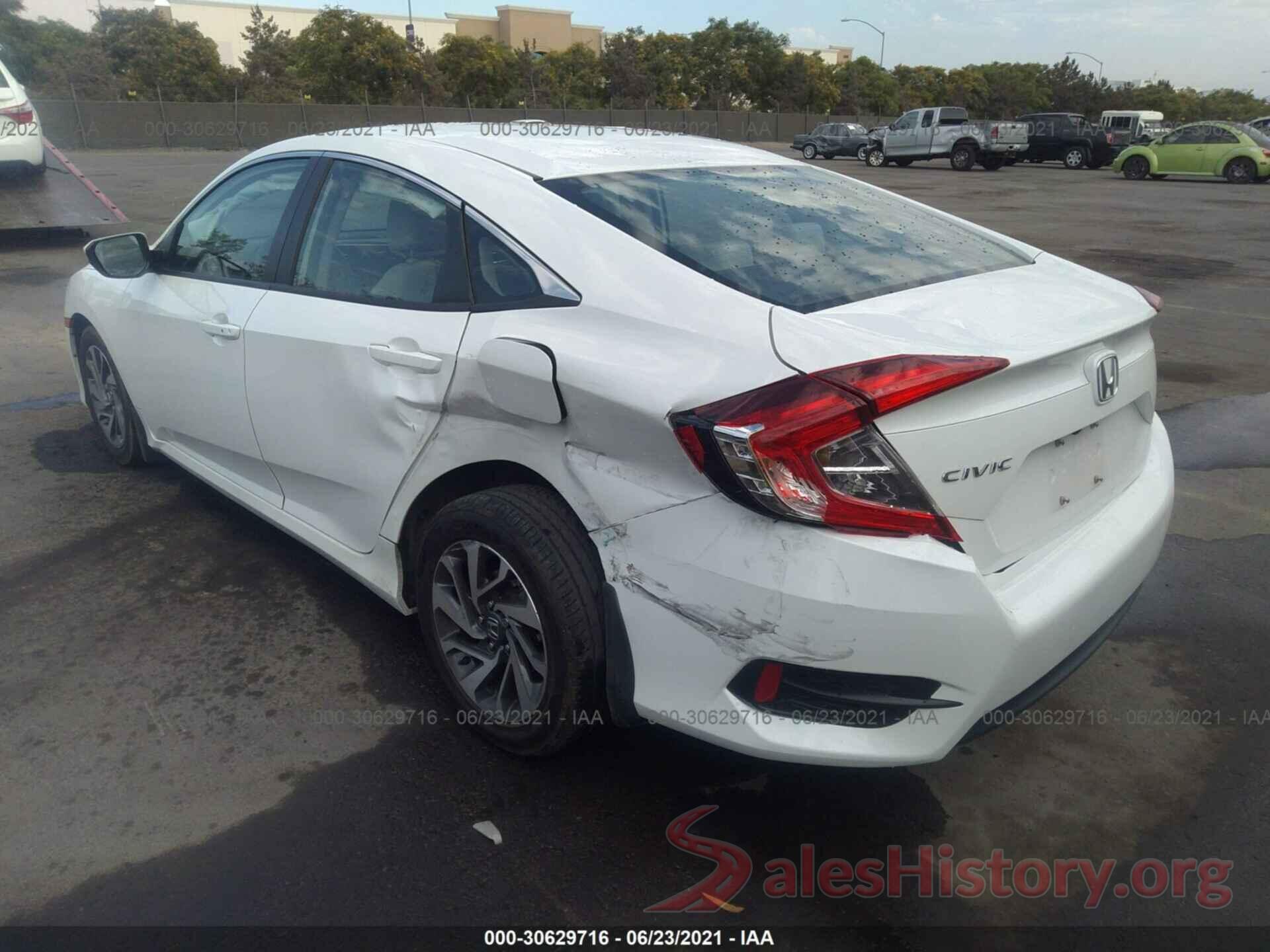 19XFC2F7XGE219454 2016 HONDA CIVIC SEDAN