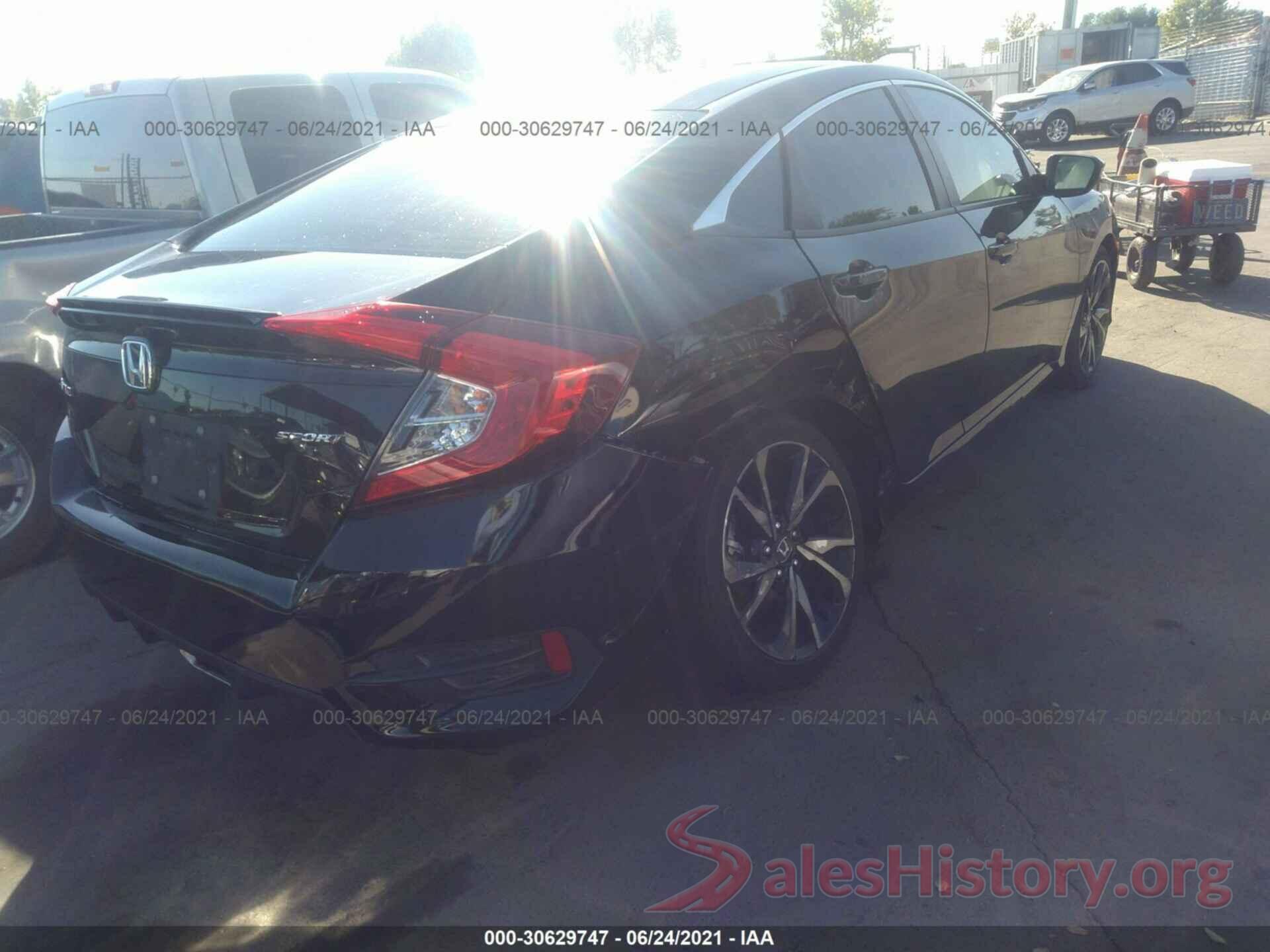 2HGFC2F87KH529343 2019 HONDA CIVIC SEDAN