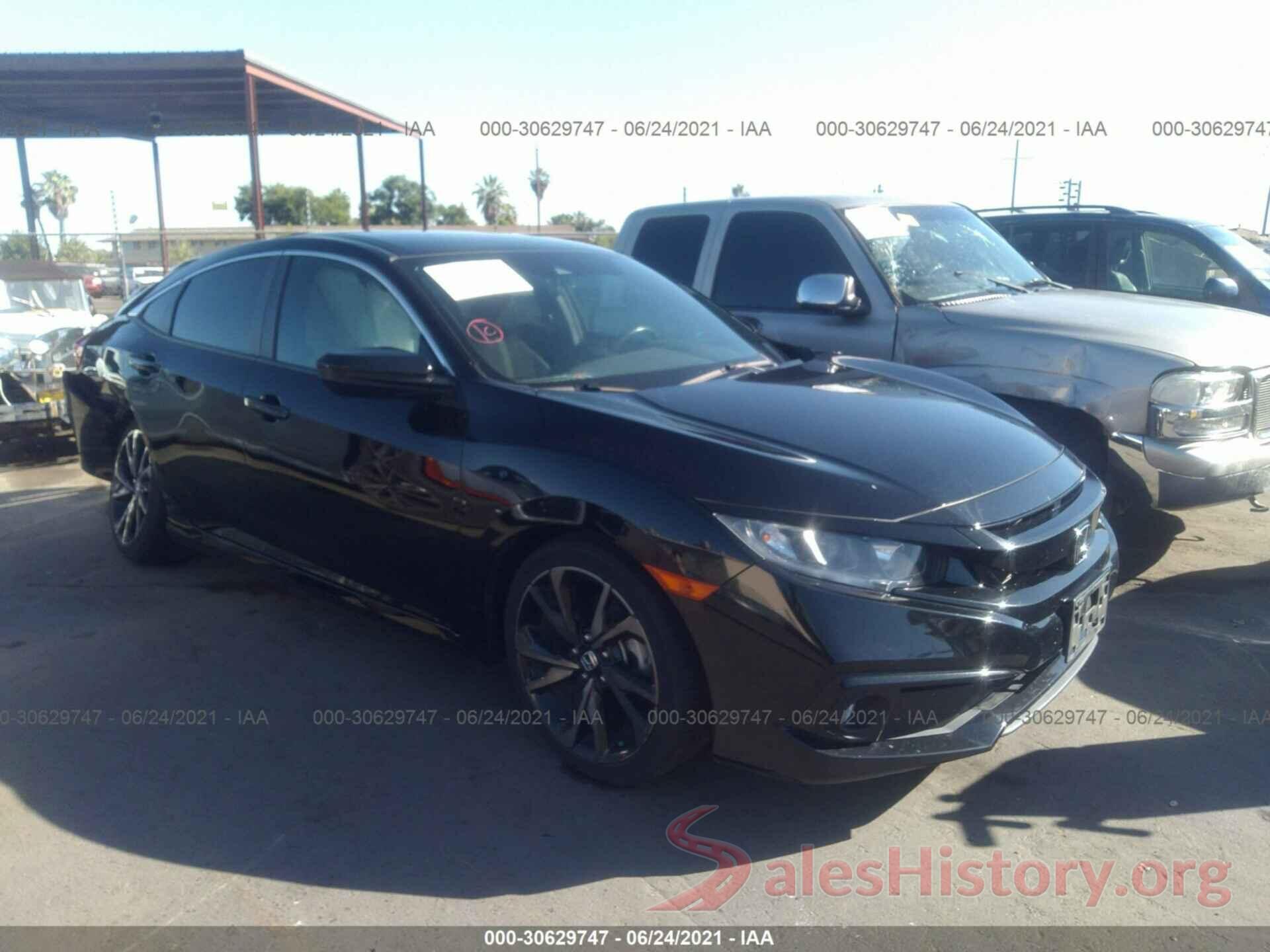 2HGFC2F87KH529343 2019 HONDA CIVIC SEDAN