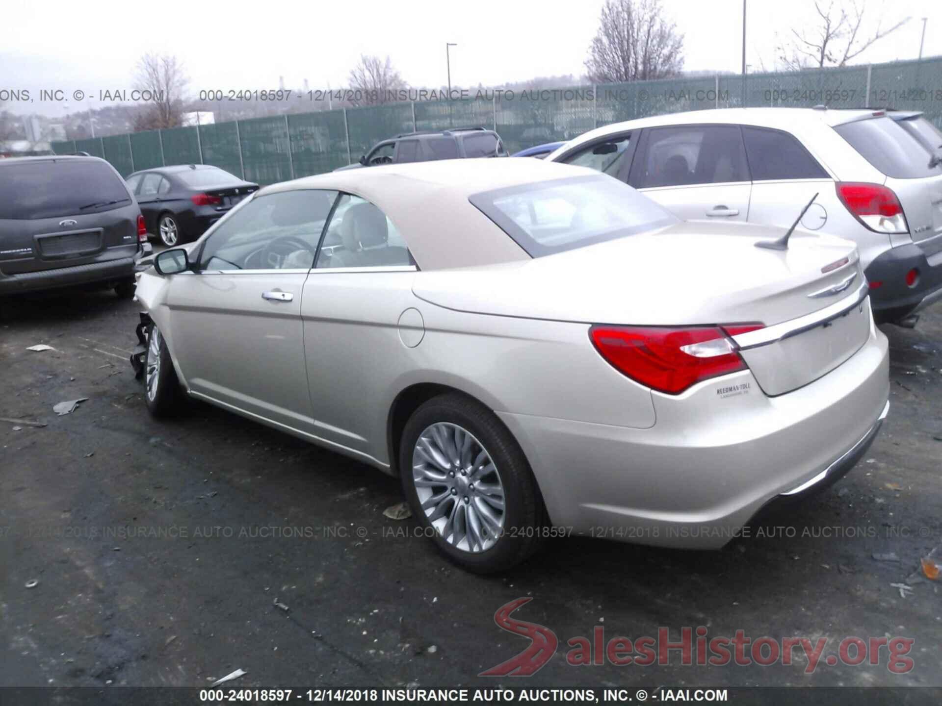 2HKRM3H74GH568408 2013 CHRYSLER 200