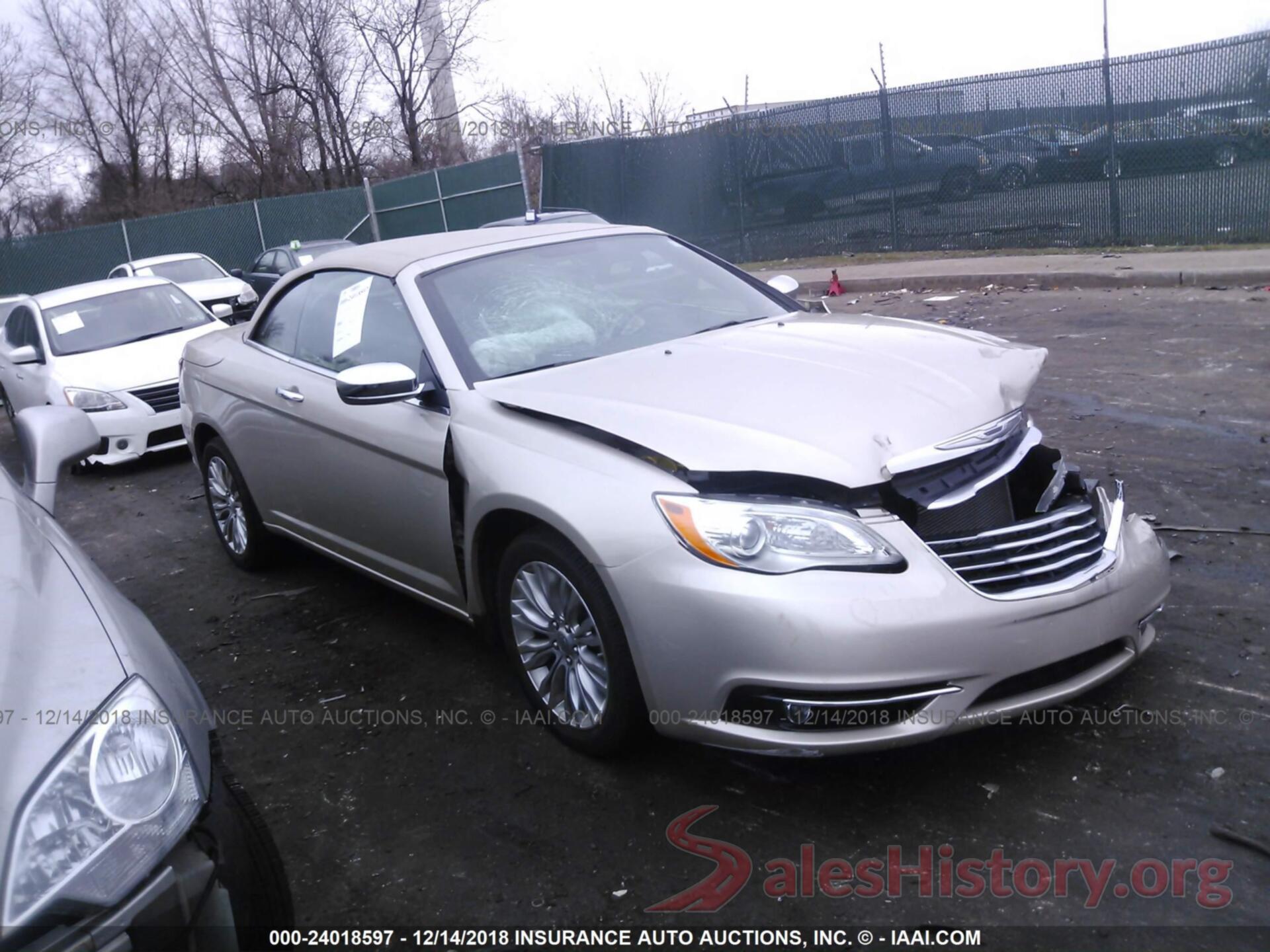 2HKRM3H74GH568408 2013 CHRYSLER 200