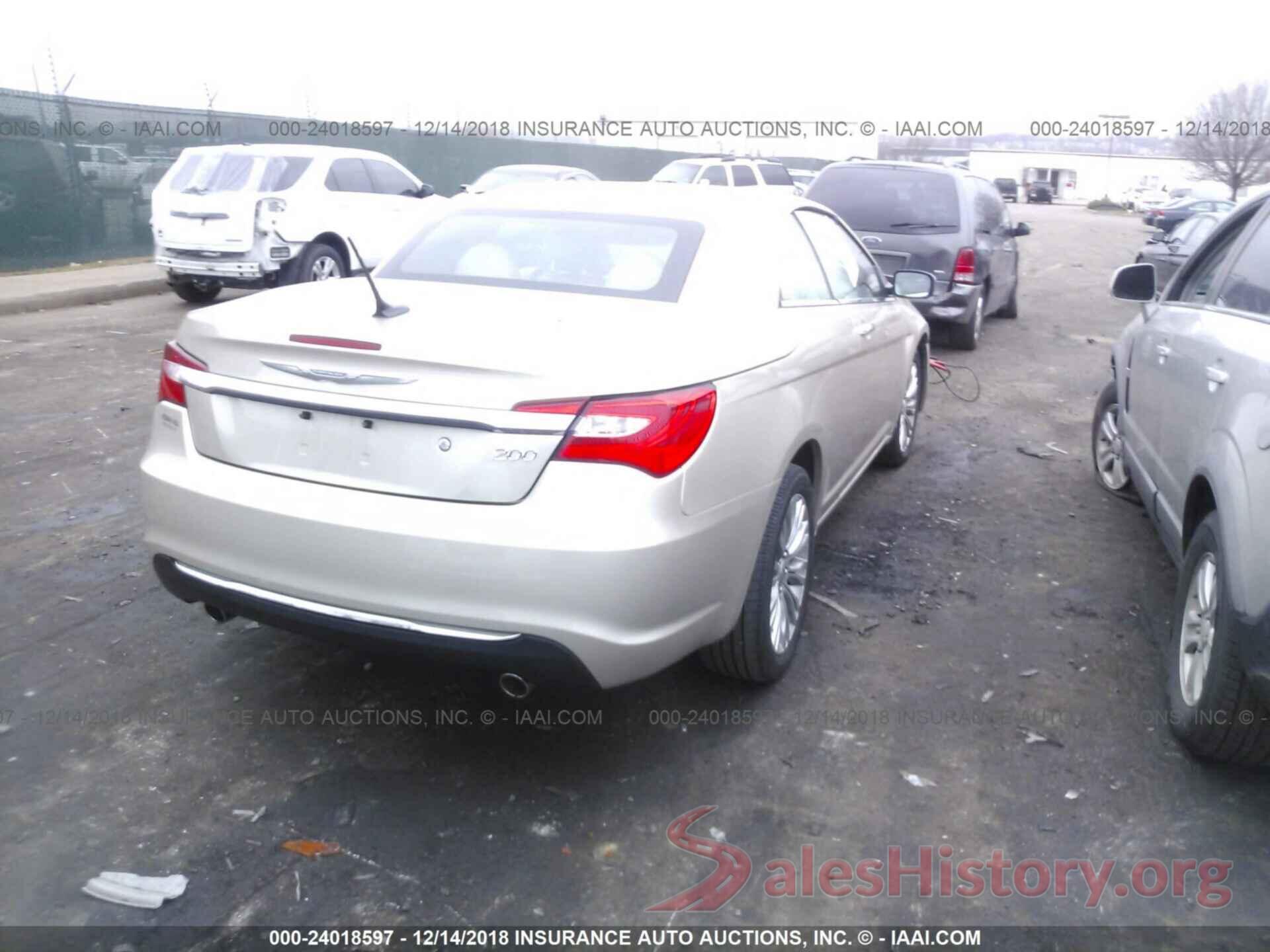 2HKRM3H74GH568408 2013 CHRYSLER 200