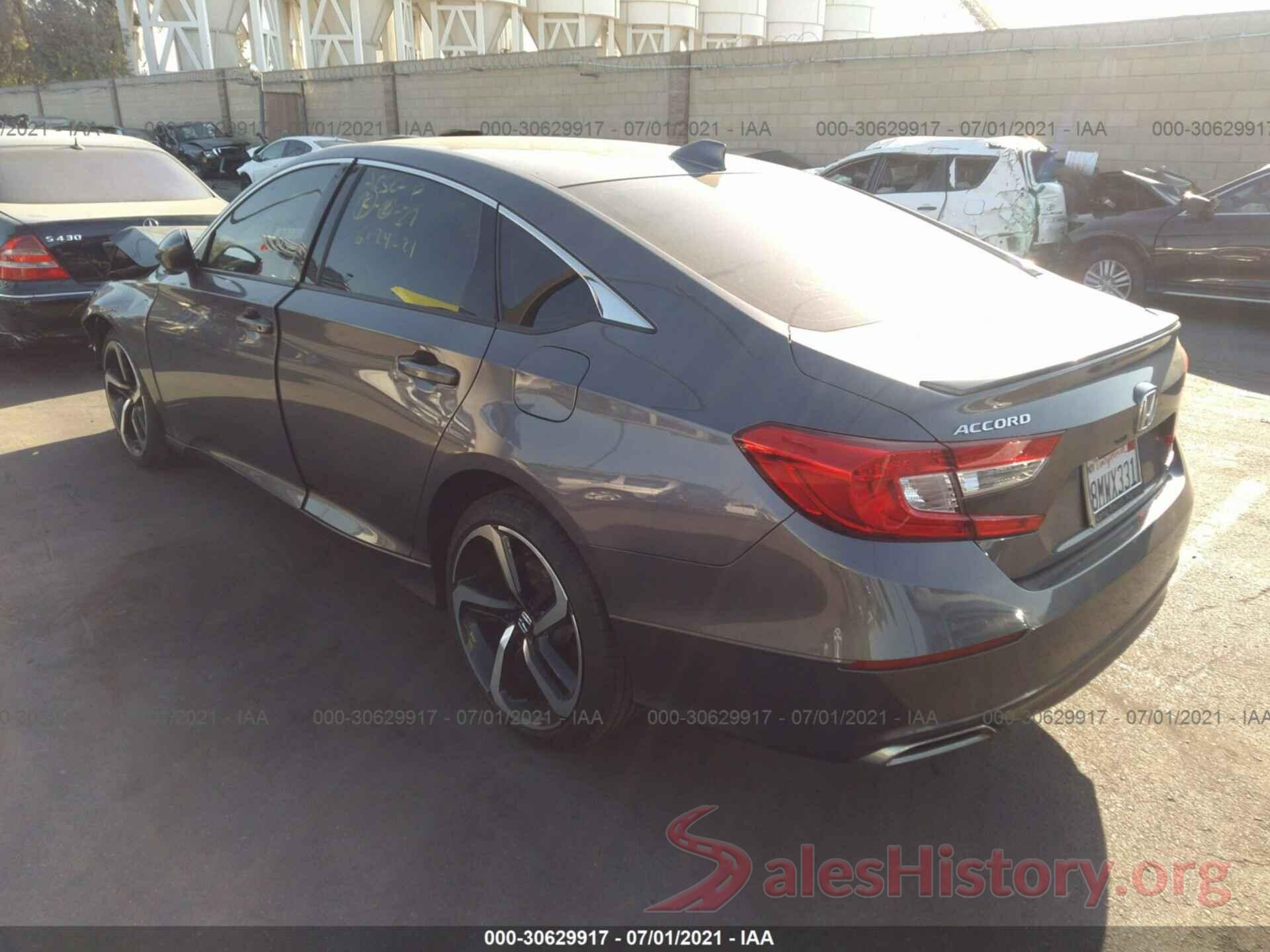 1HGCV1F32KA162717 2019 HONDA ACCORD SEDAN