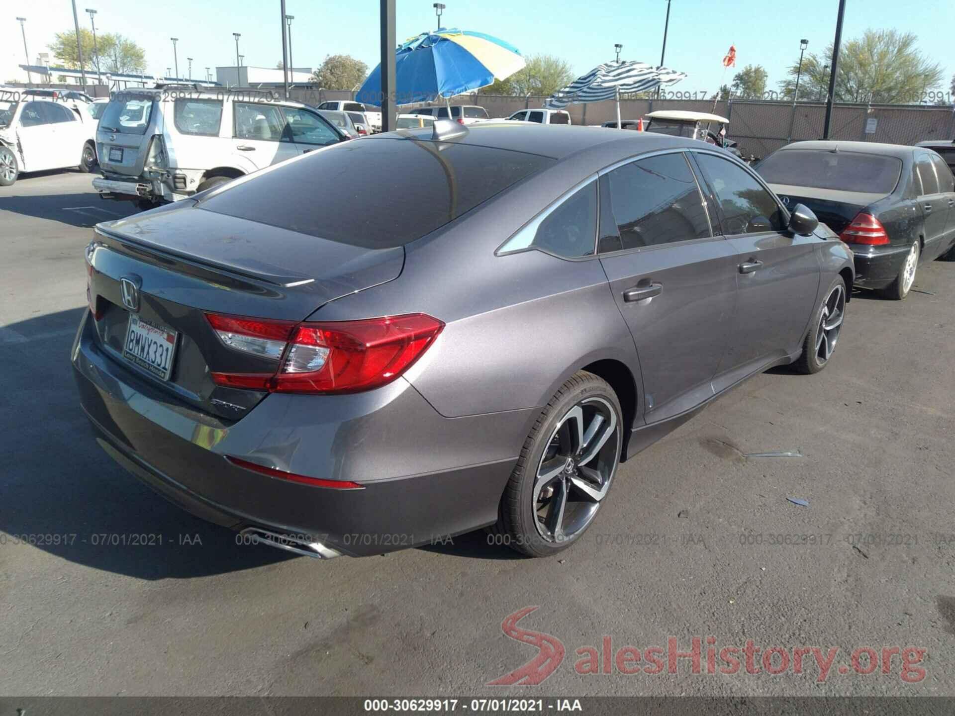 1HGCV1F32KA162717 2019 HONDA ACCORD SEDAN