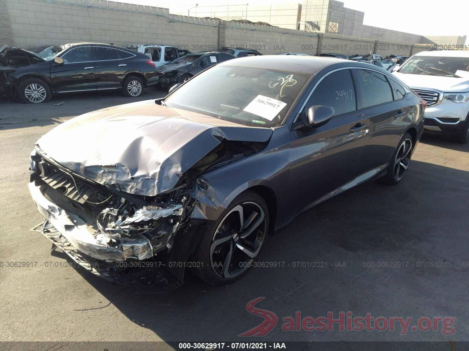 1HGCV1F32KA162717 2019 HONDA ACCORD SEDAN