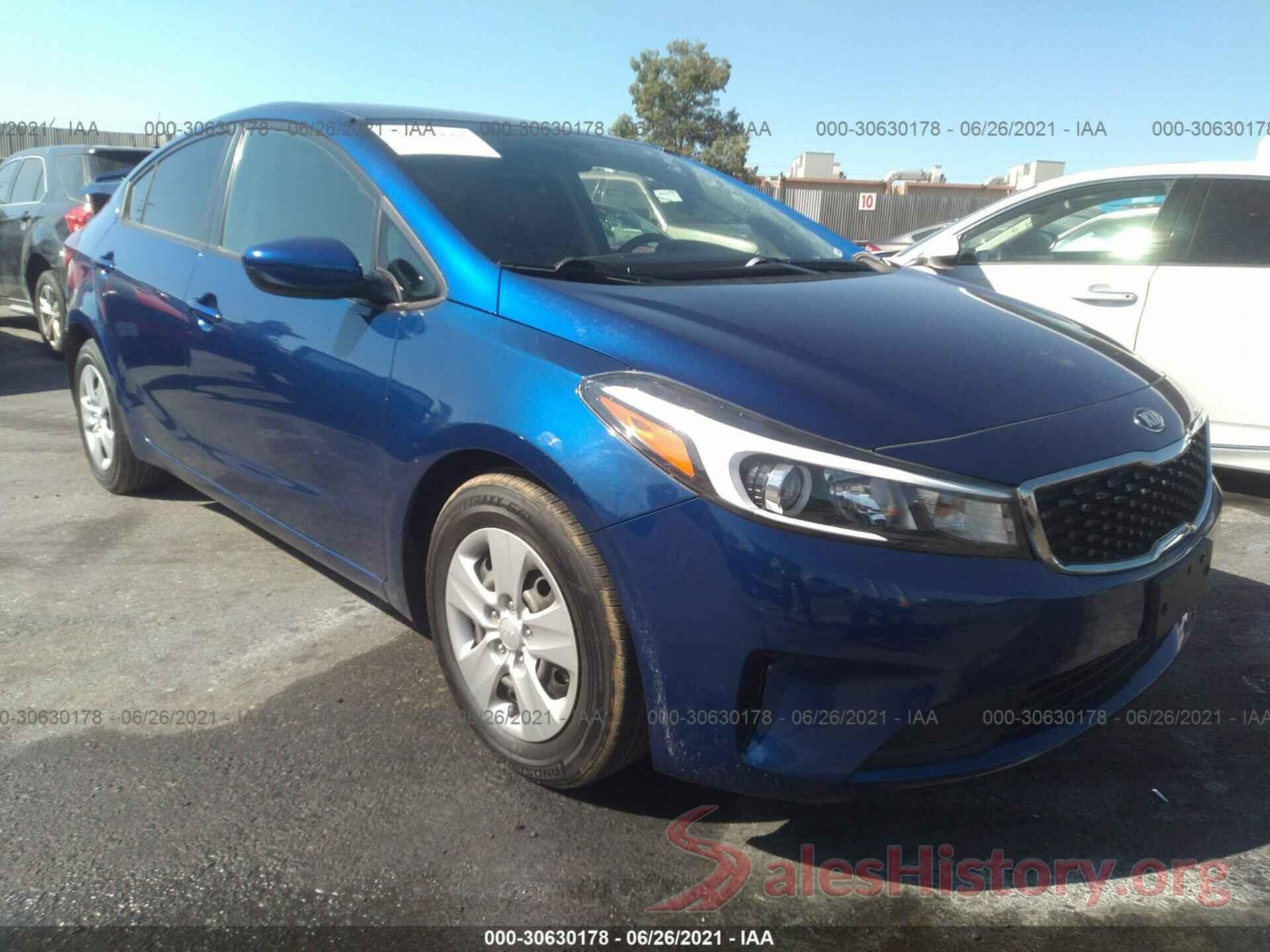 3KPFK4A72JE212124 2018 KIA FORTE