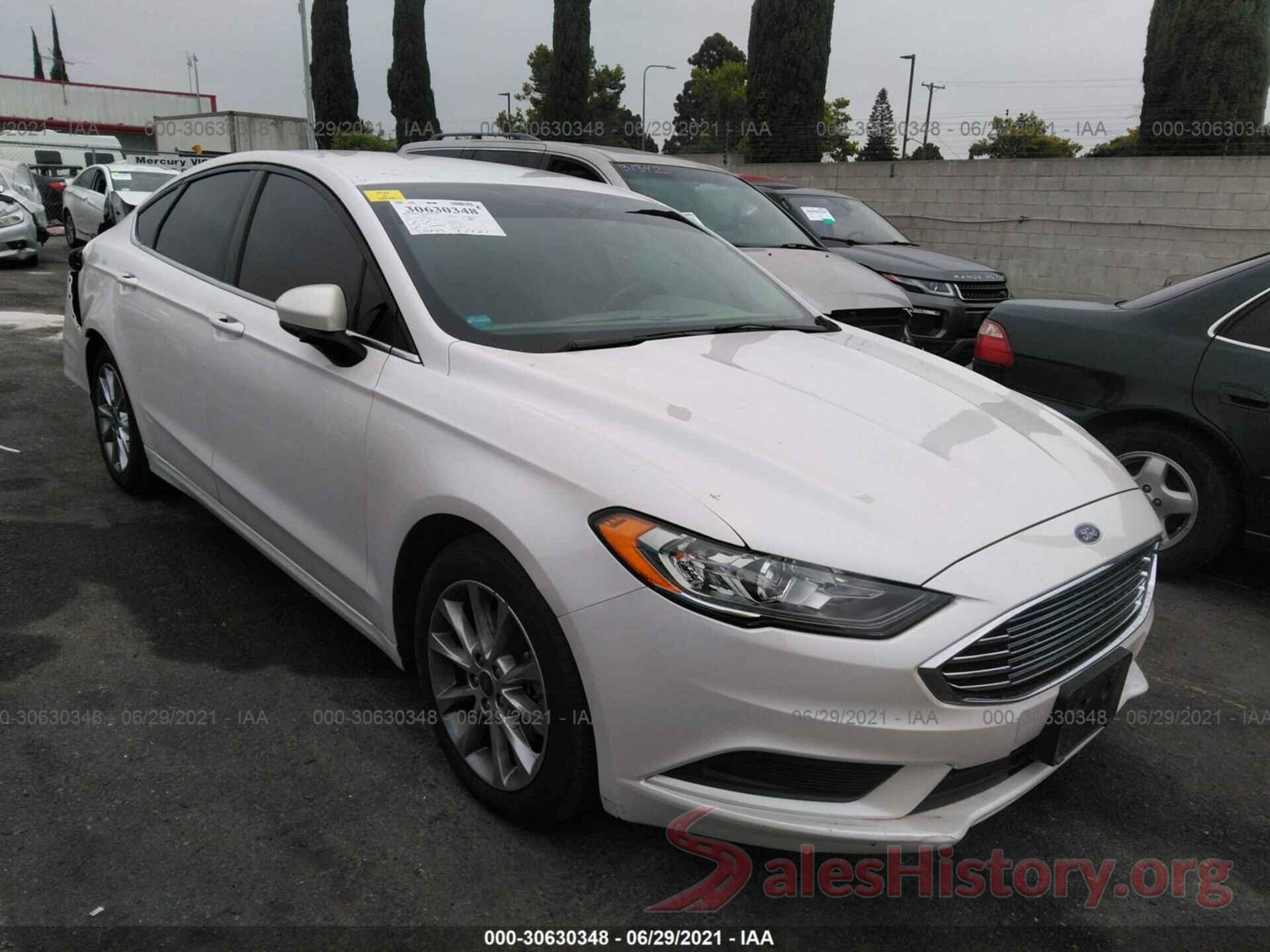 3FA6P0HD4HR299409 2017 FORD FUSION