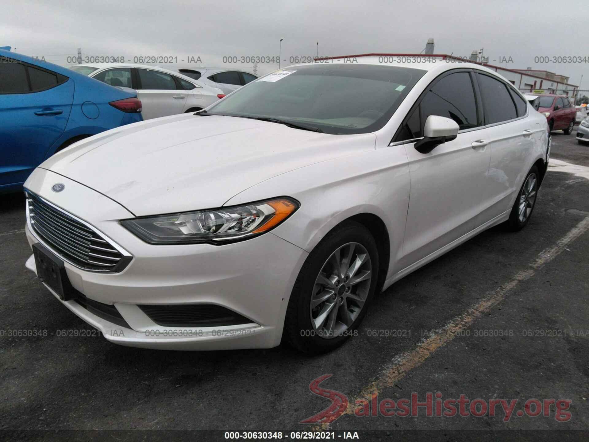 3FA6P0HD4HR299409 2017 FORD FUSION