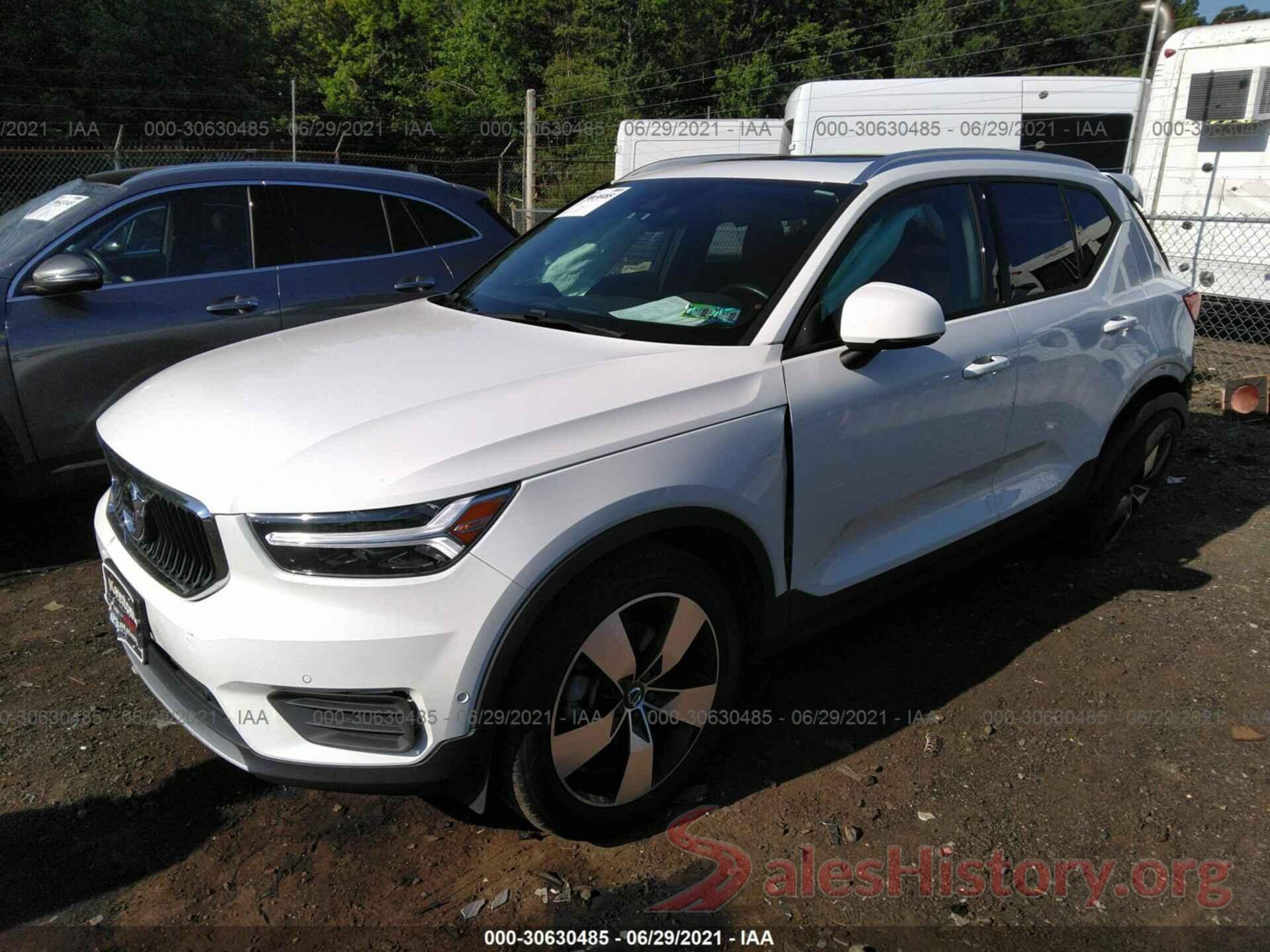 YV4162XZ8K2020875 2019 VOLVO XC40