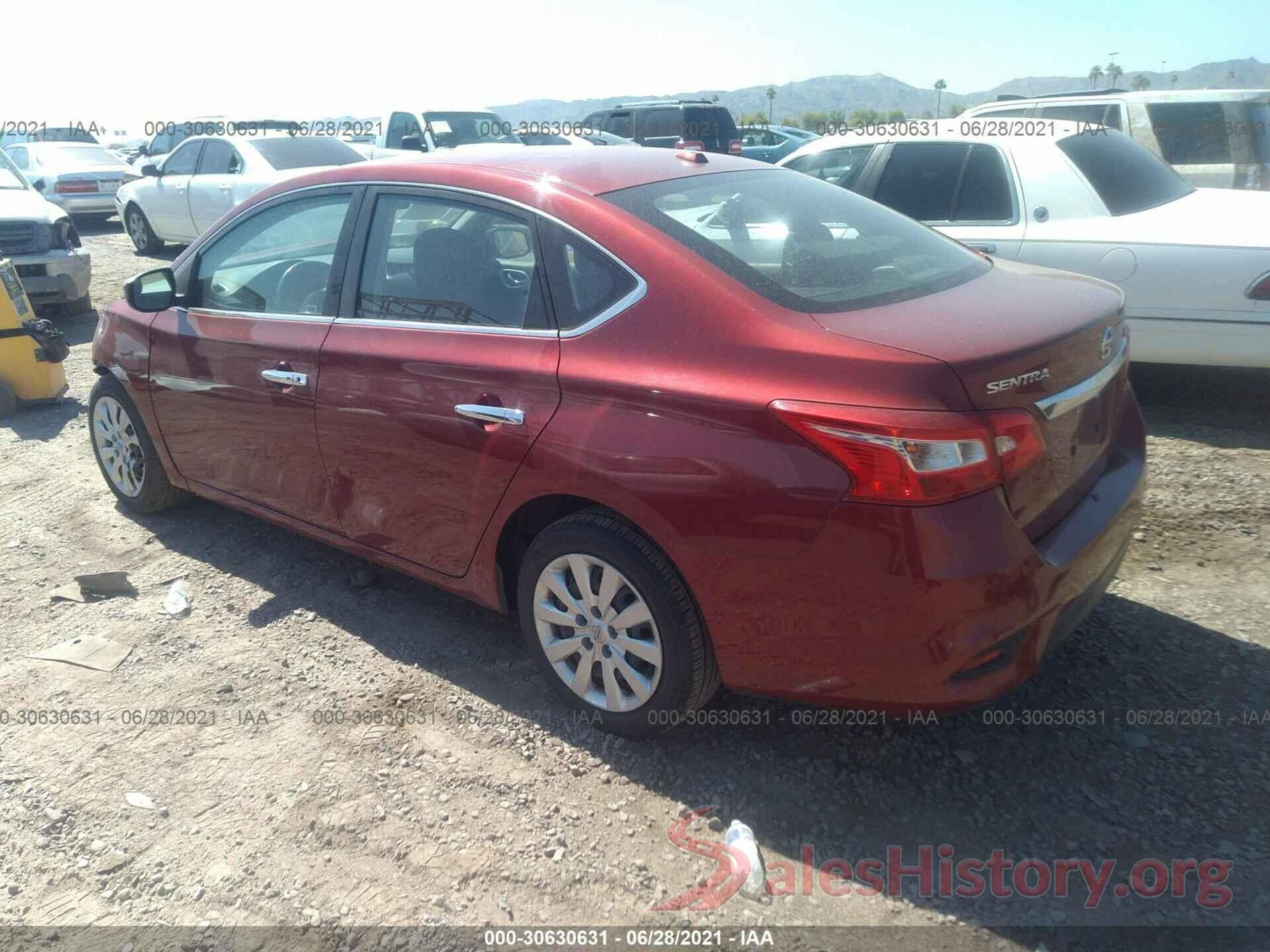 3N1AB7AP9HL661353 2017 NISSAN SENTRA