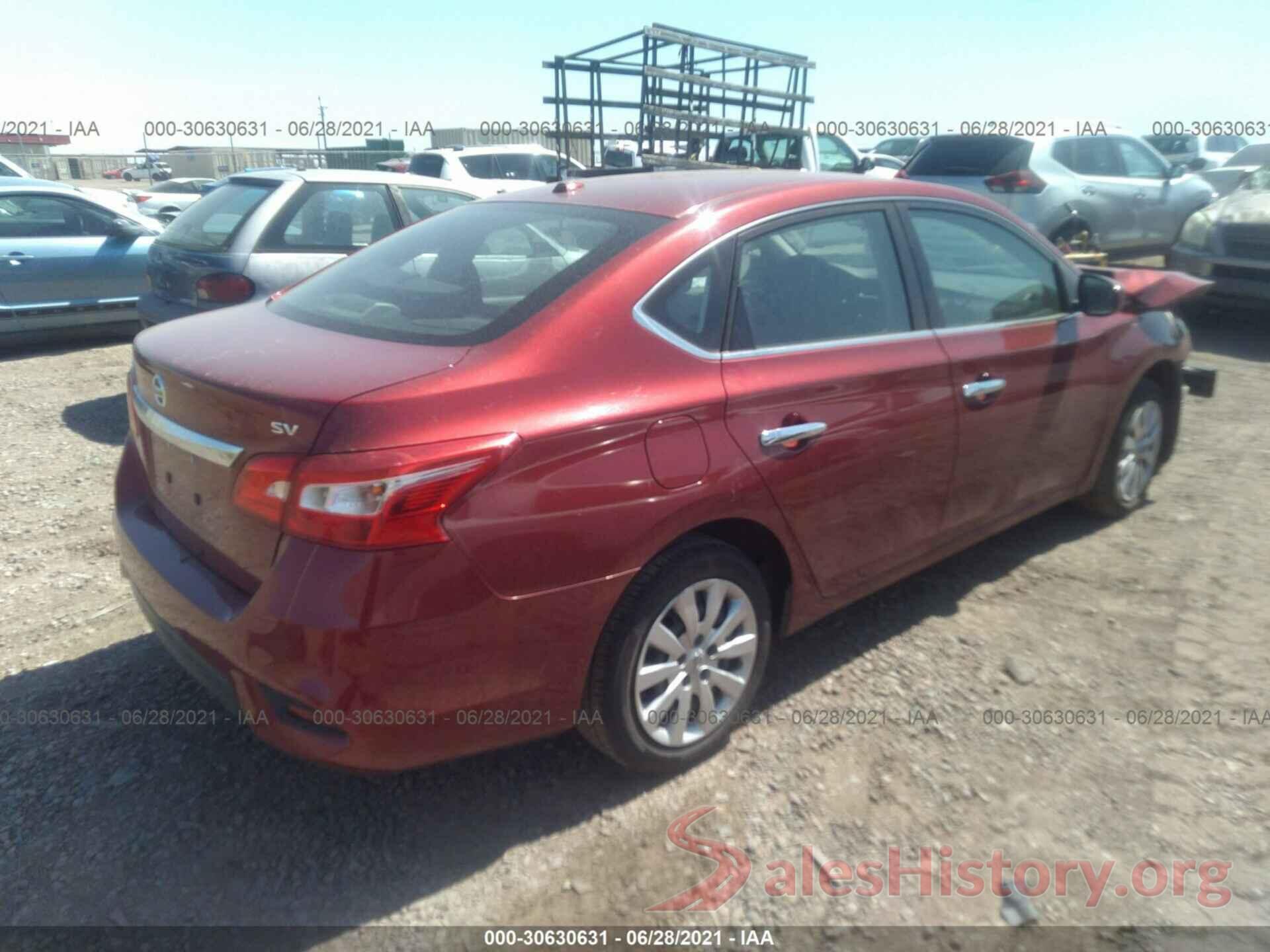 3N1AB7AP9HL661353 2017 NISSAN SENTRA