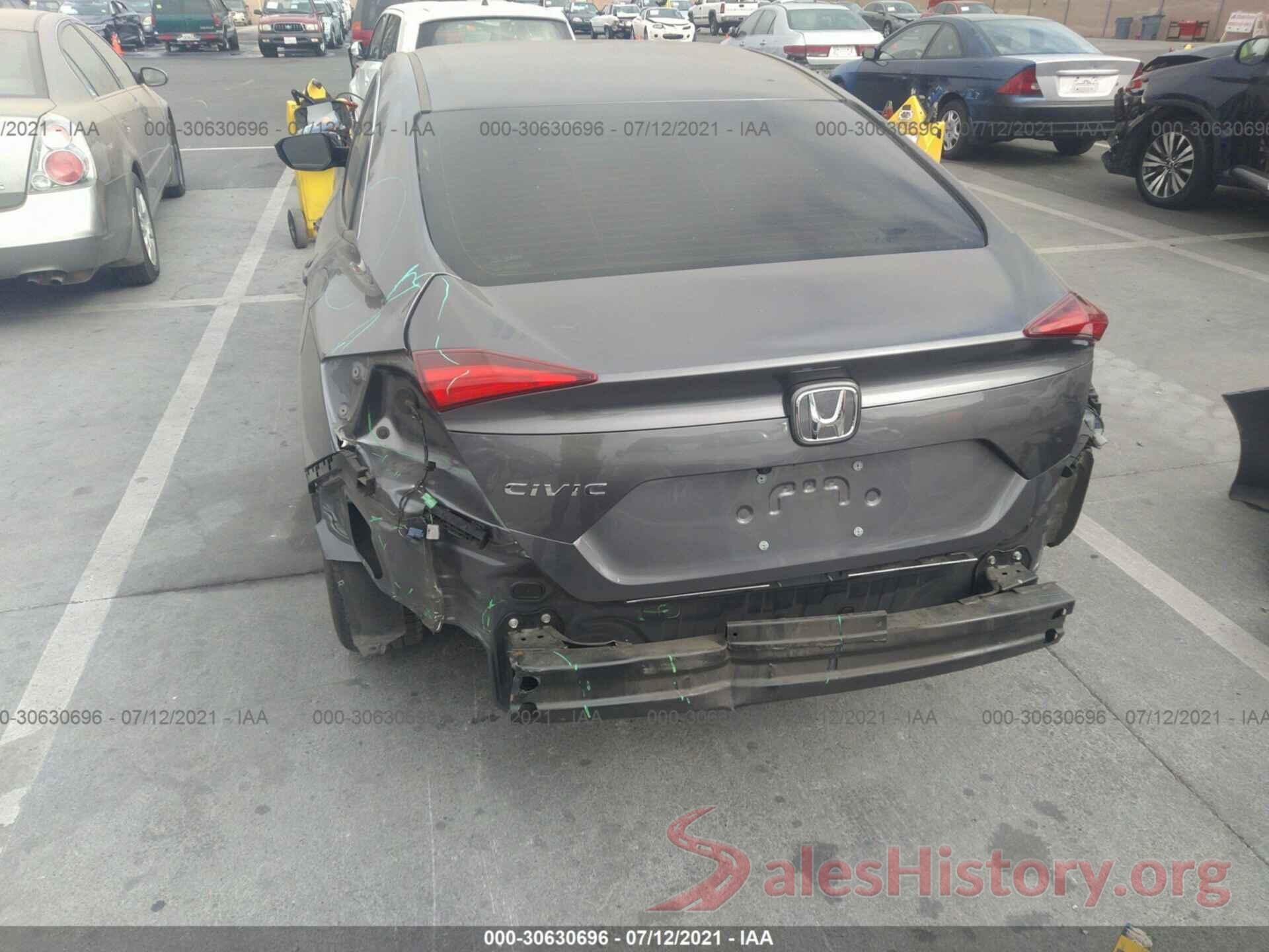 19XFC2F69KE208834 2019 HONDA CIVIC SEDAN