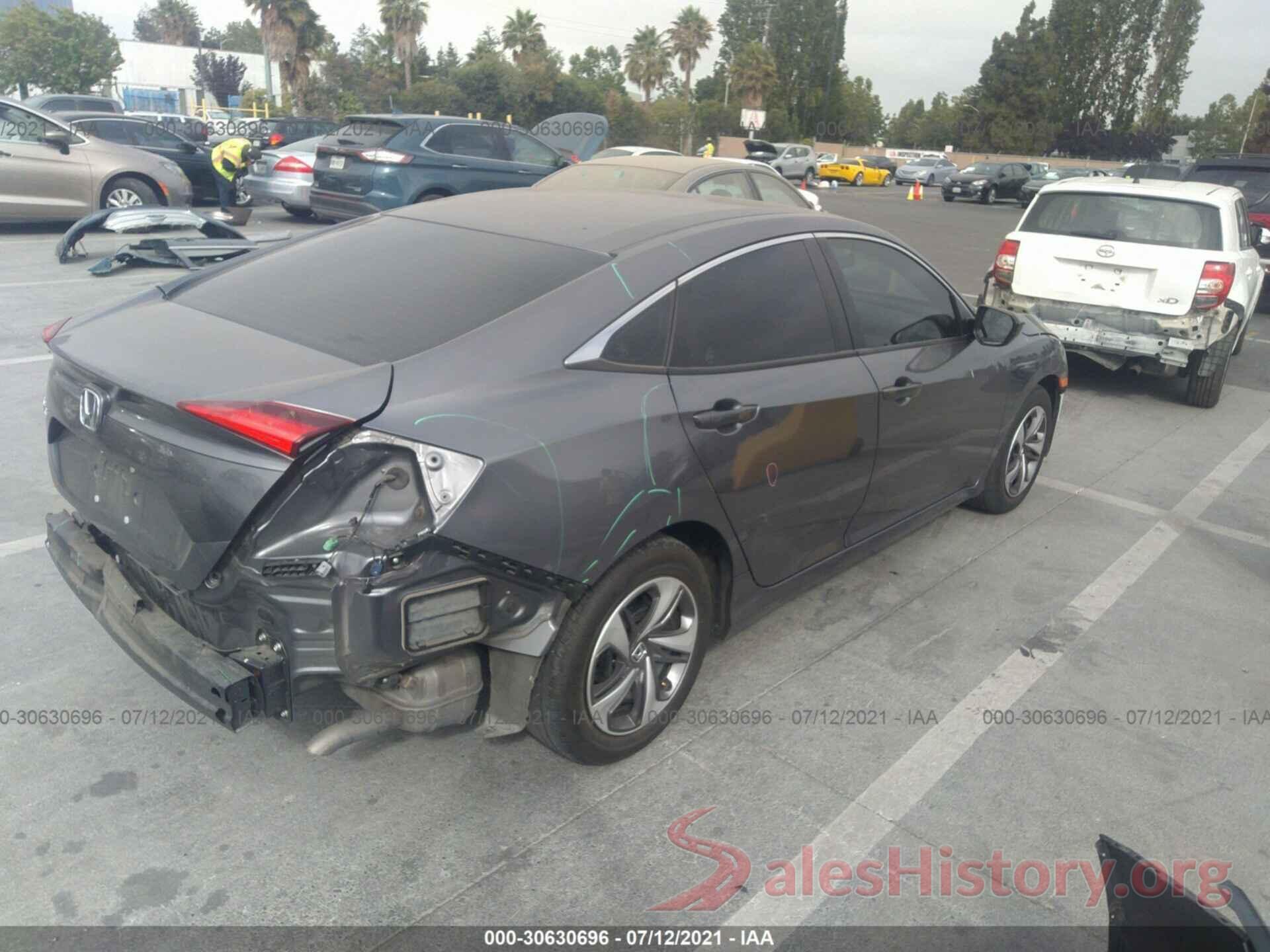 19XFC2F69KE208834 2019 HONDA CIVIC SEDAN