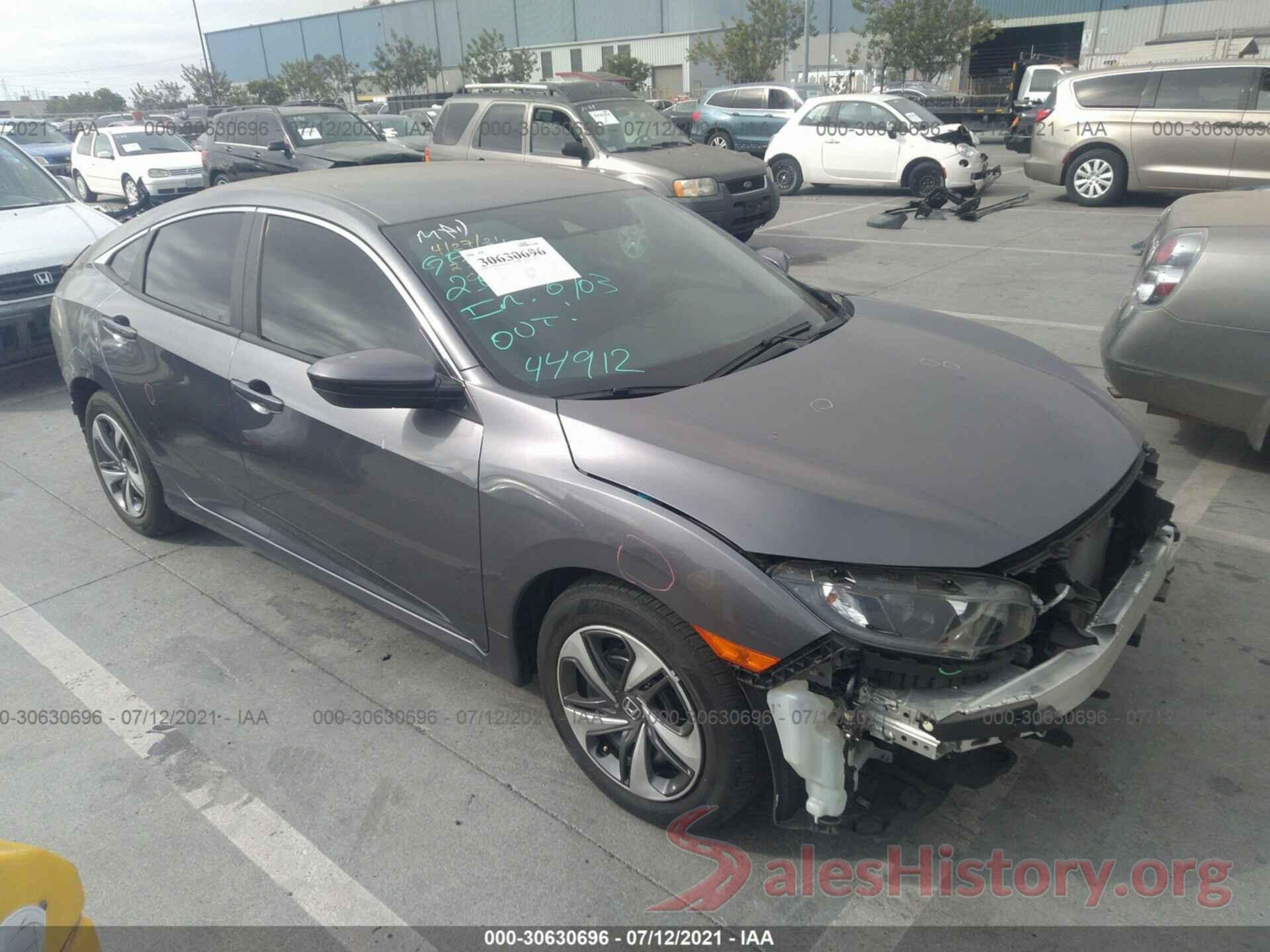 19XFC2F69KE208834 2019 HONDA CIVIC SEDAN