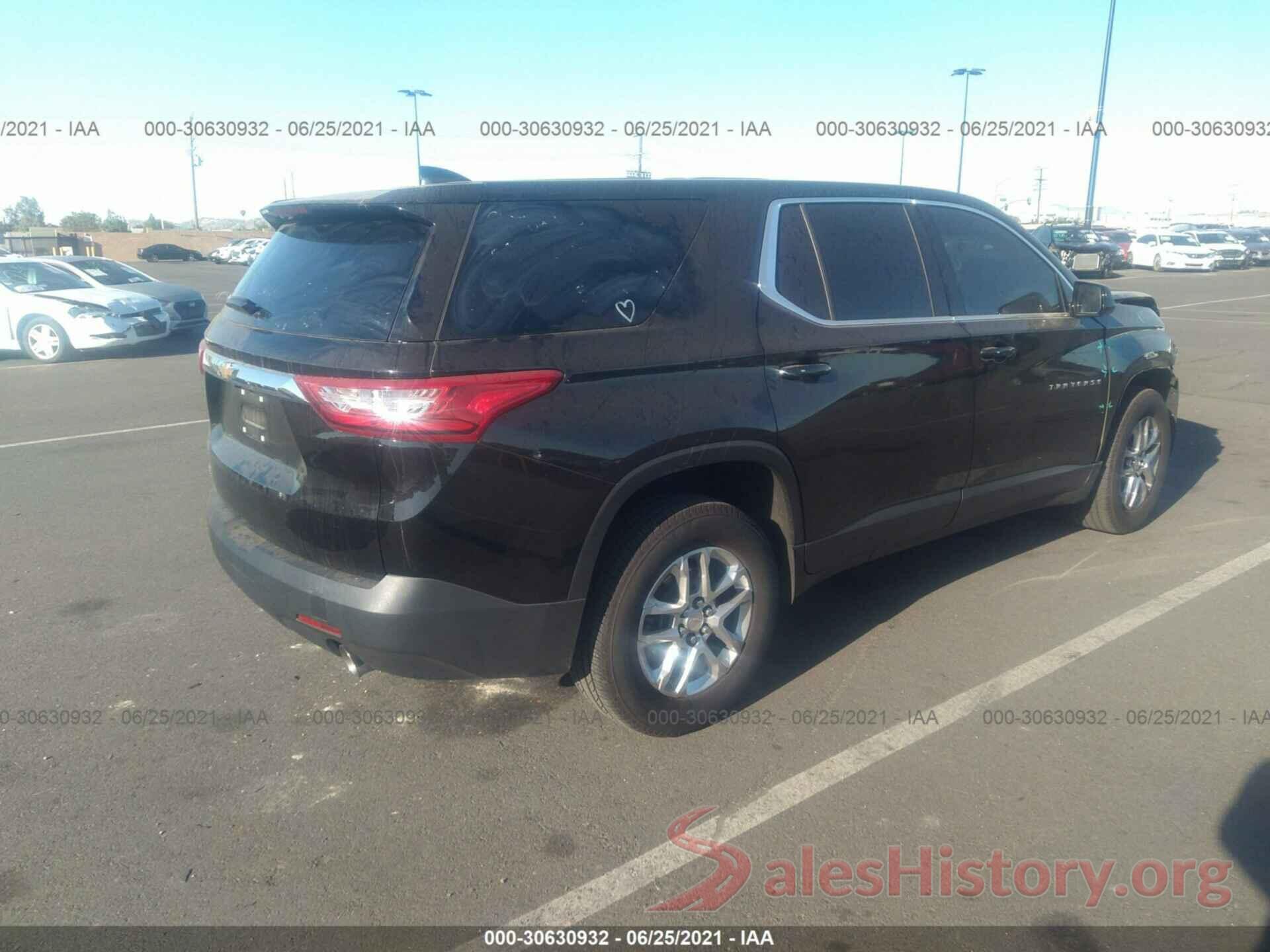 1GNERFKW1LJ268545 2020 CHEVROLET TRAVERSE