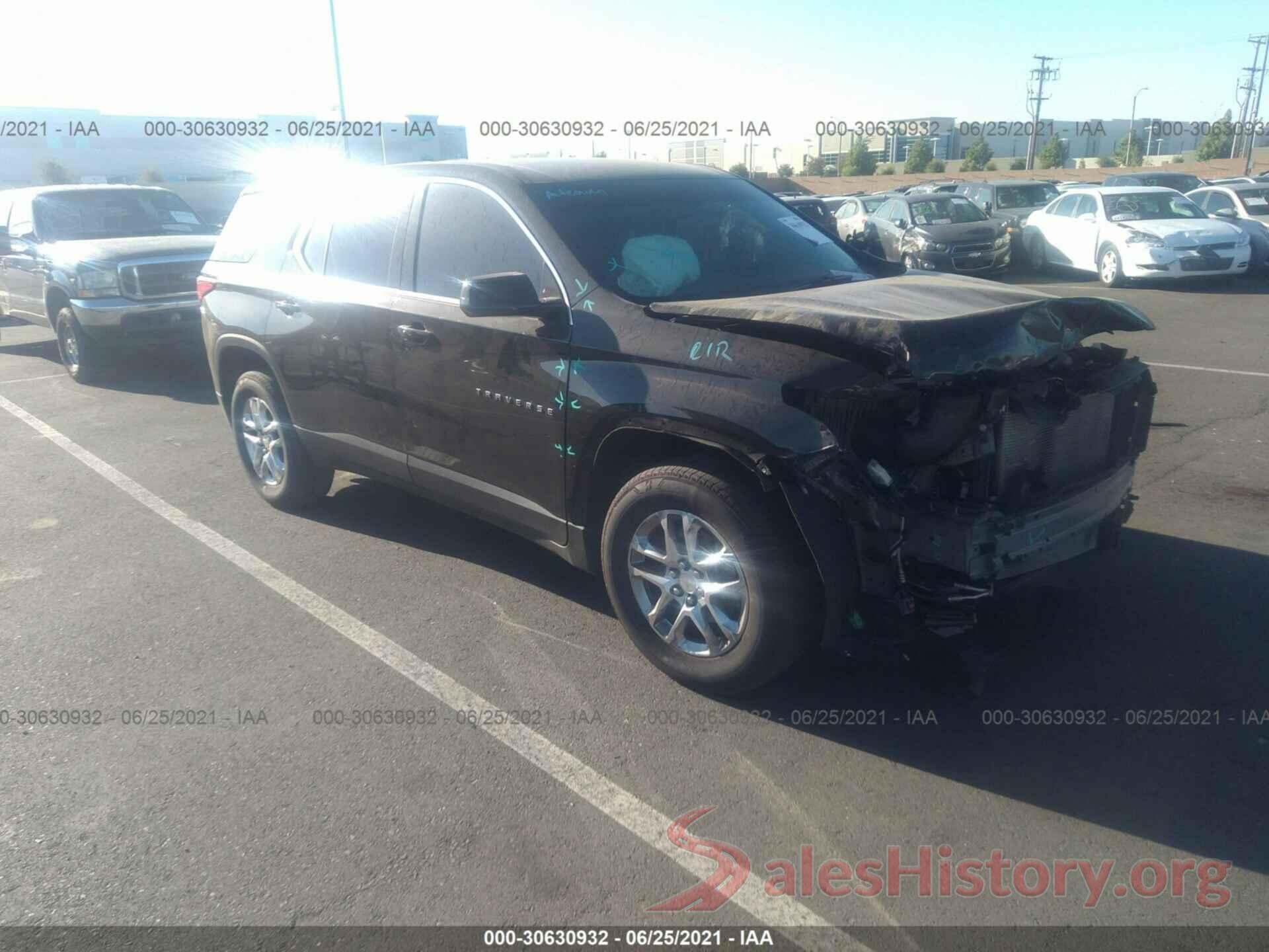 1GNERFKW1LJ268545 2020 CHEVROLET TRAVERSE