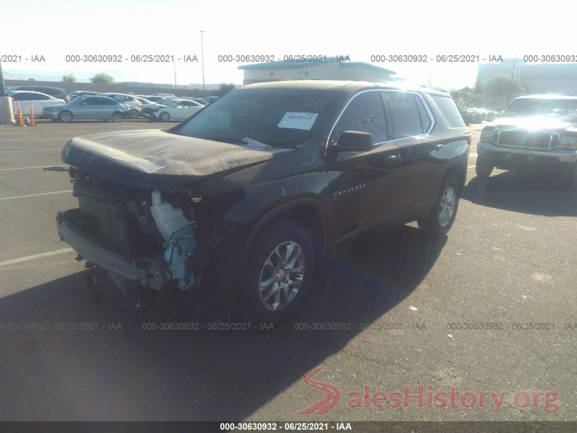 1GNERFKW1LJ268545 2020 CHEVROLET TRAVERSE