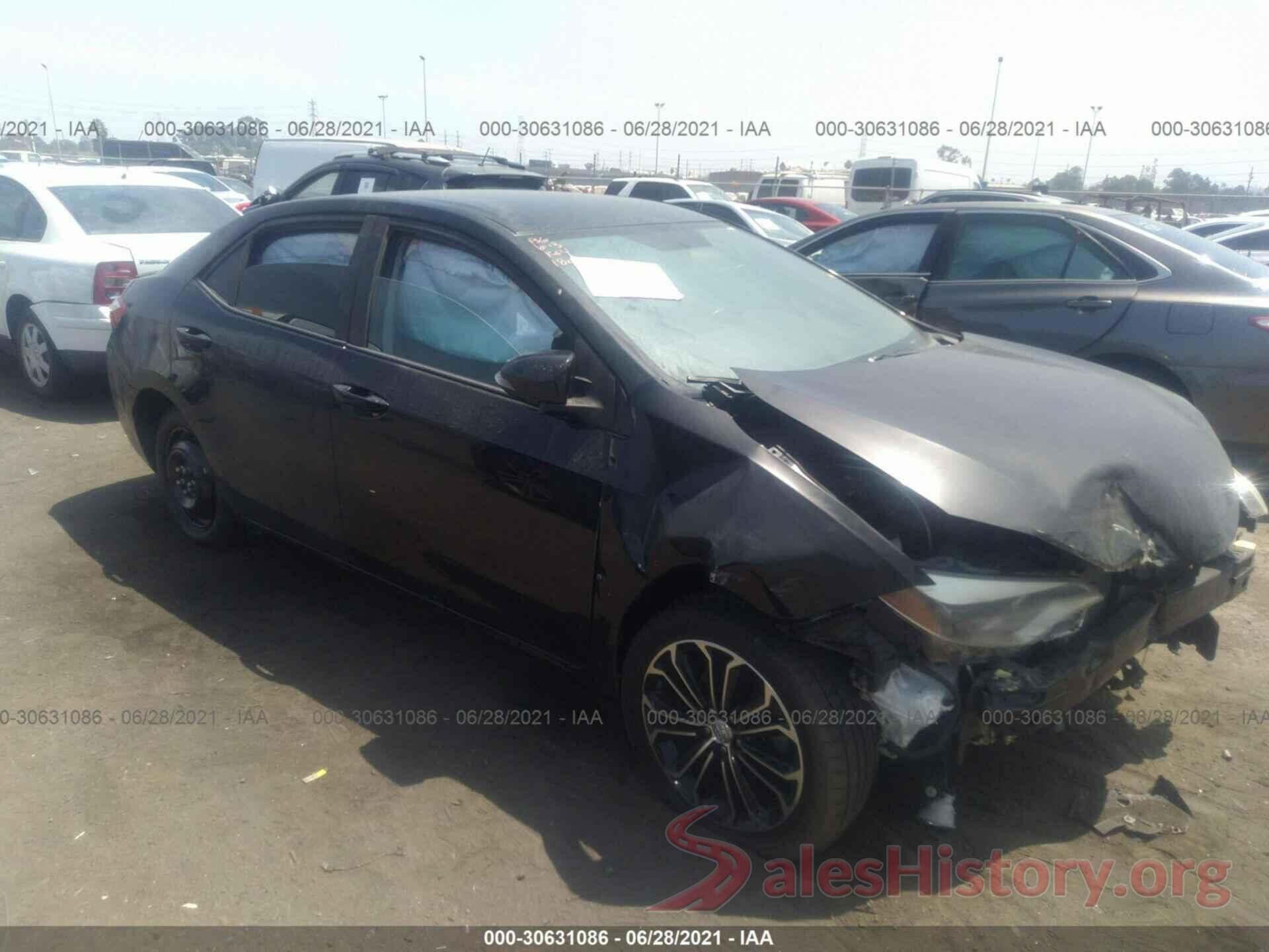 5YFBURHE0GP371807 2016 TOYOTA COROLLA