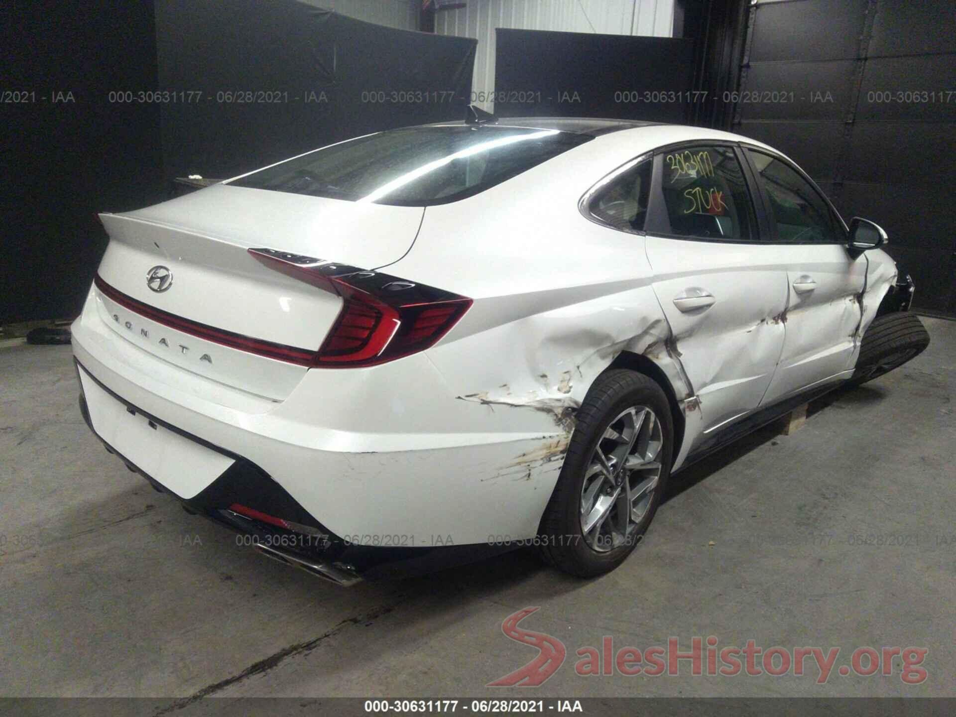 5NPEF4JA0MH116570 2021 HYUNDAI SONATA