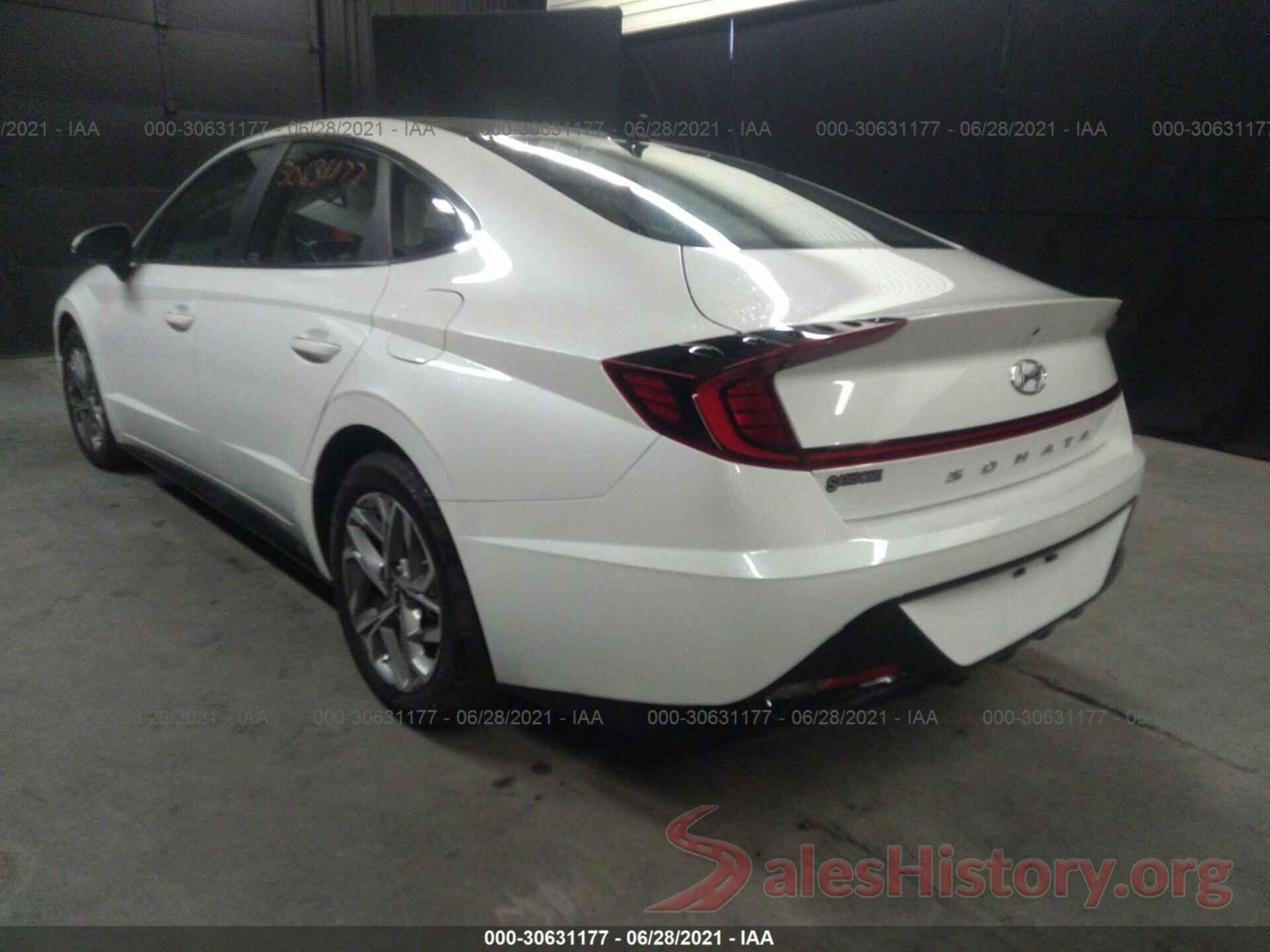 5NPEF4JA0MH116570 2021 HYUNDAI SONATA