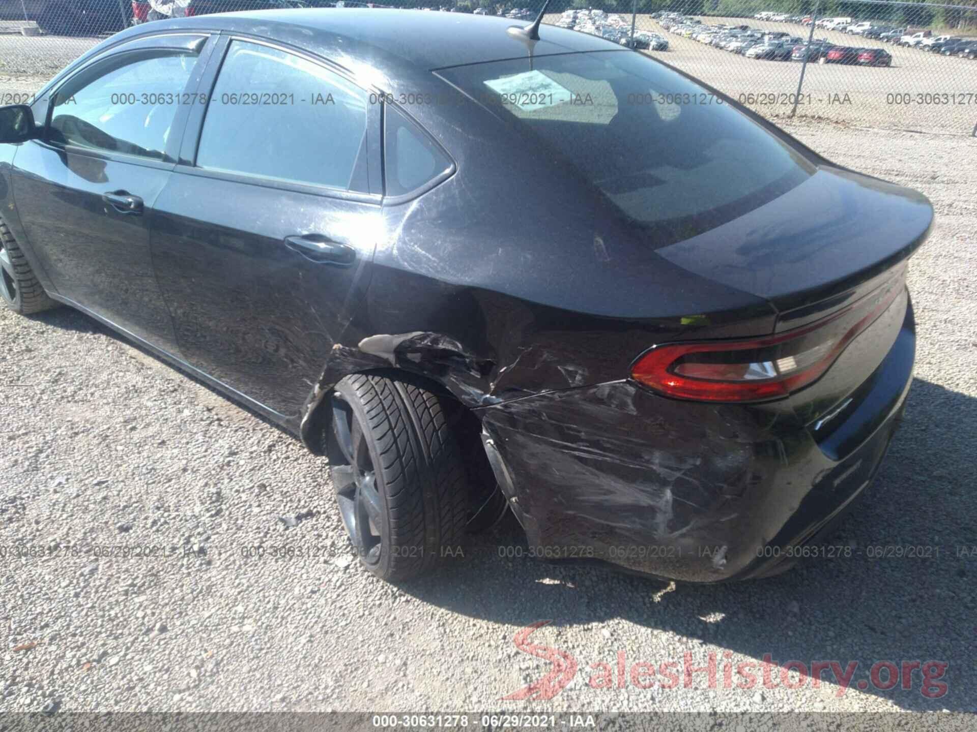 1C3CDFBB7GD623979 2016 DODGE DART