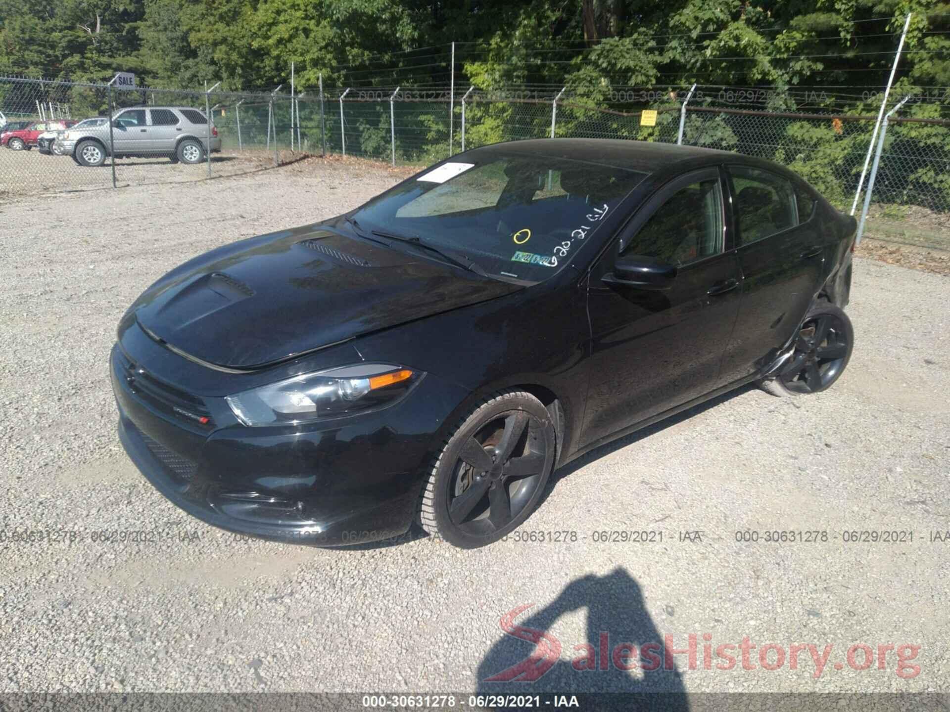 1C3CDFBB7GD623979 2016 DODGE DART