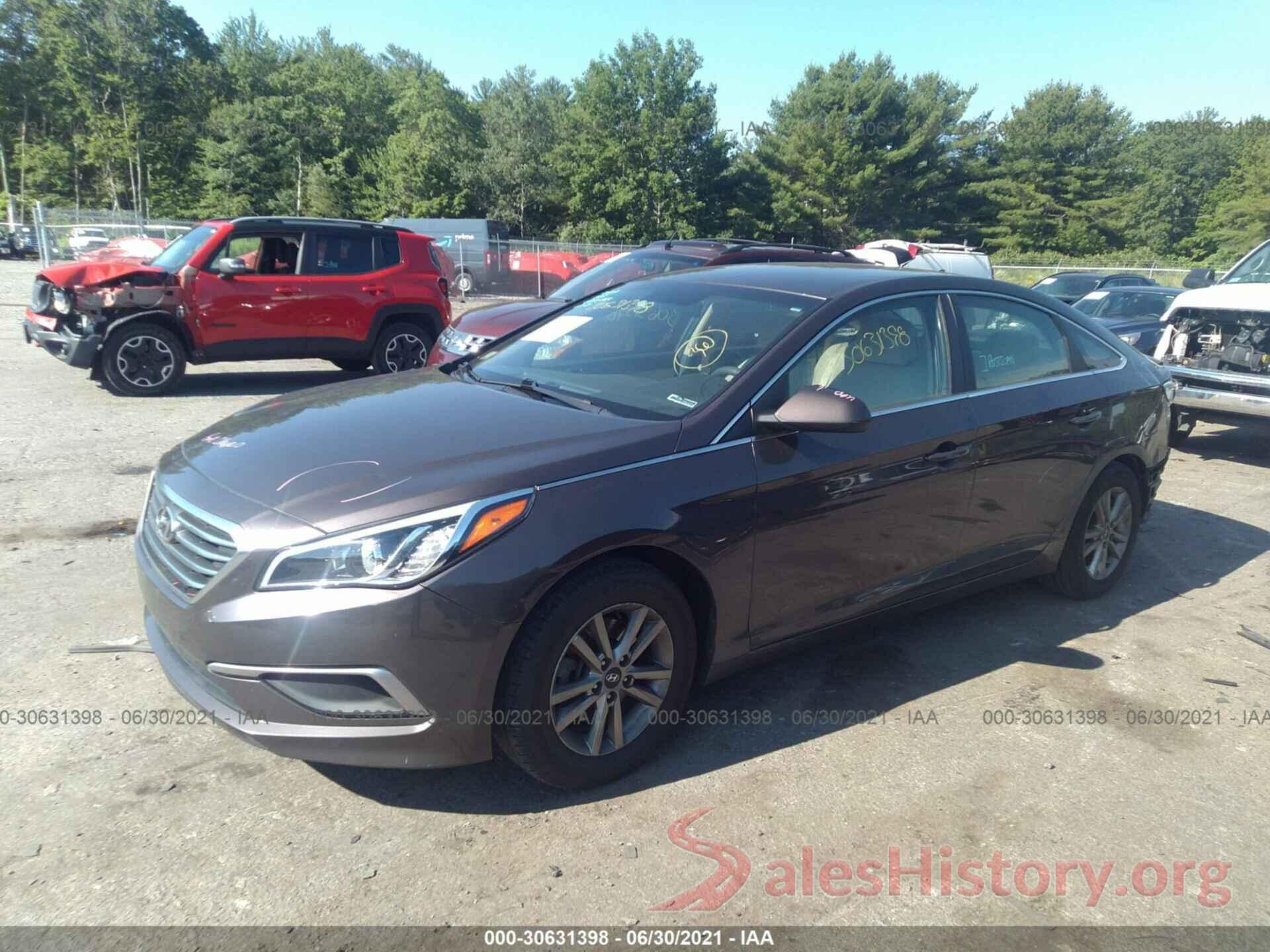 5NPE24AF2HH529474 2017 HYUNDAI SONATA