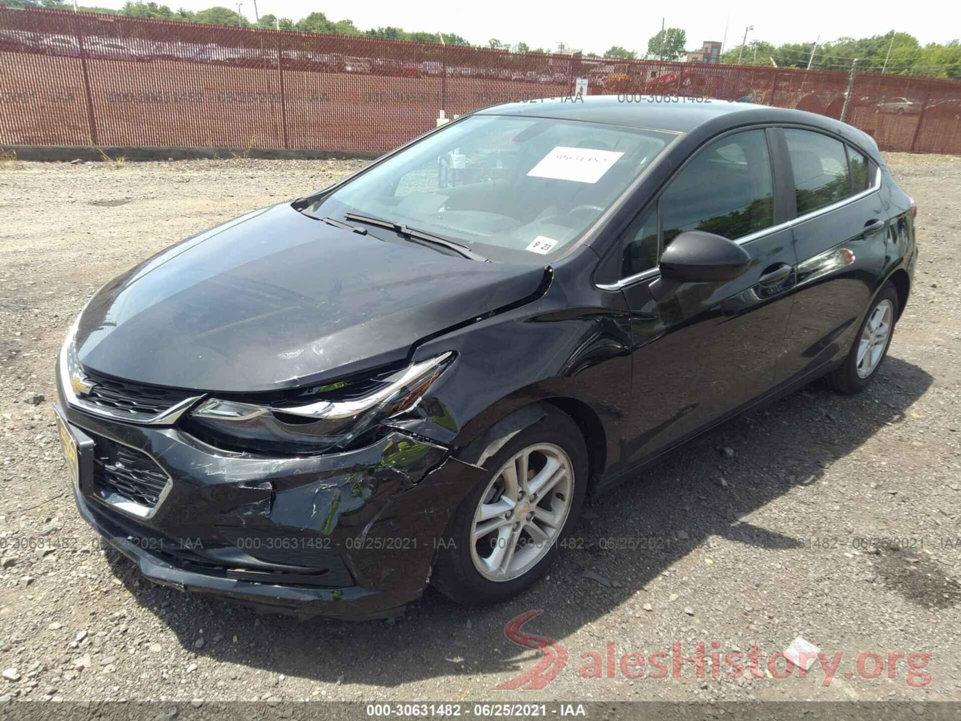 3G1BE6SMXJS560205 2018 CHEVROLET CRUZE