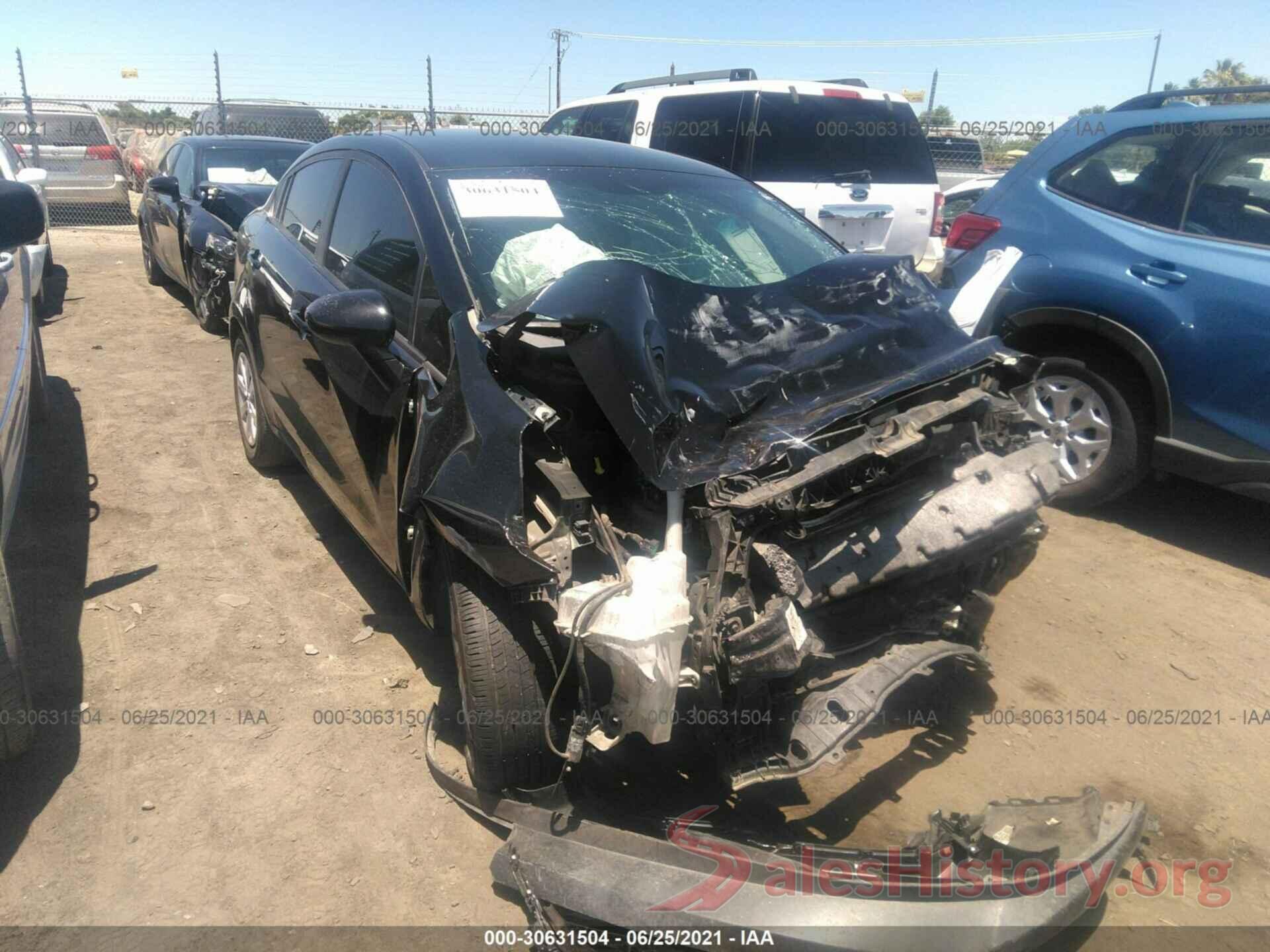 KNADM4A30H6025928 2017 KIA RIO