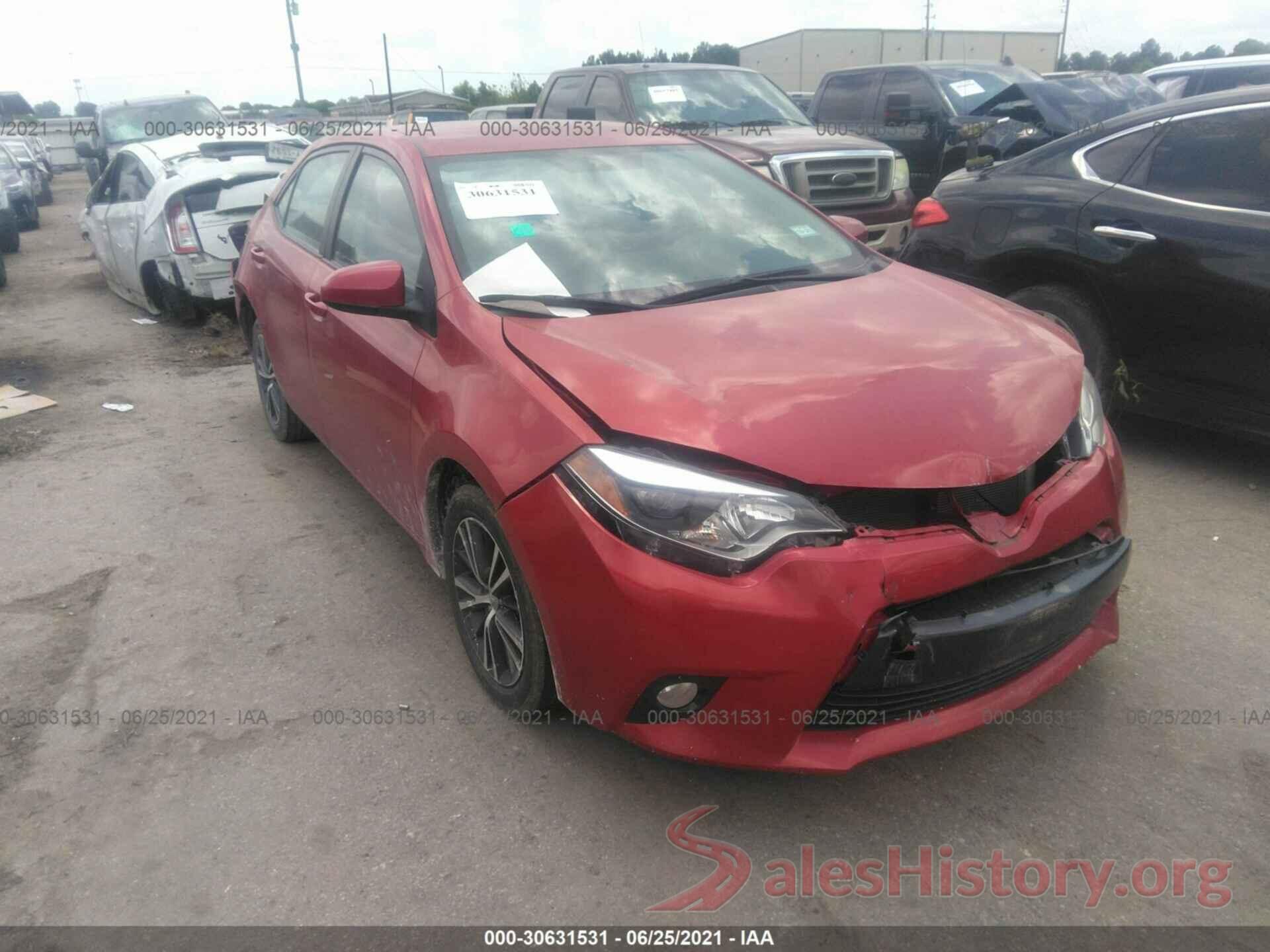 5YFBURHE3GP559222 2016 TOYOTA COROLLA