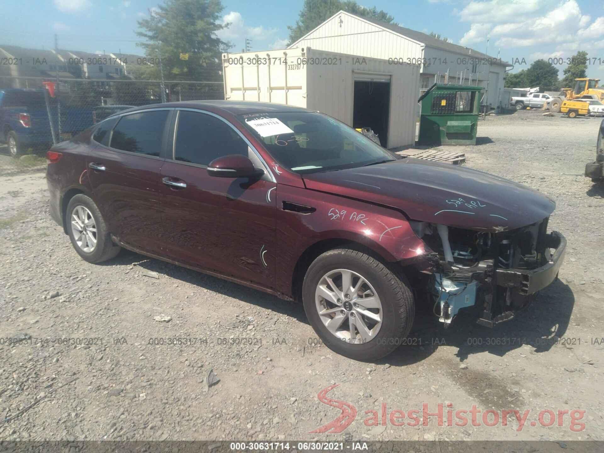 5XXGT4L39GG097517 2016 KIA OPTIMA