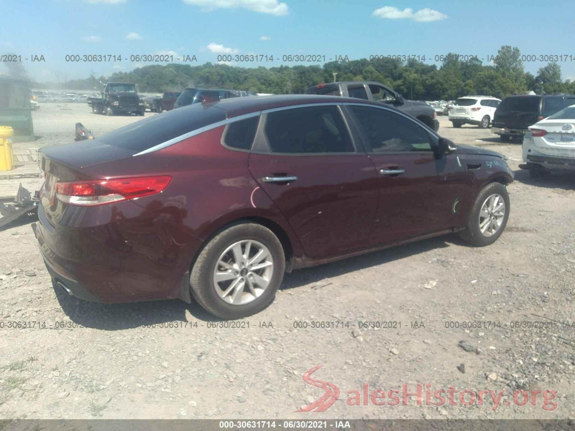 5XXGT4L39GG097517 2016 KIA OPTIMA