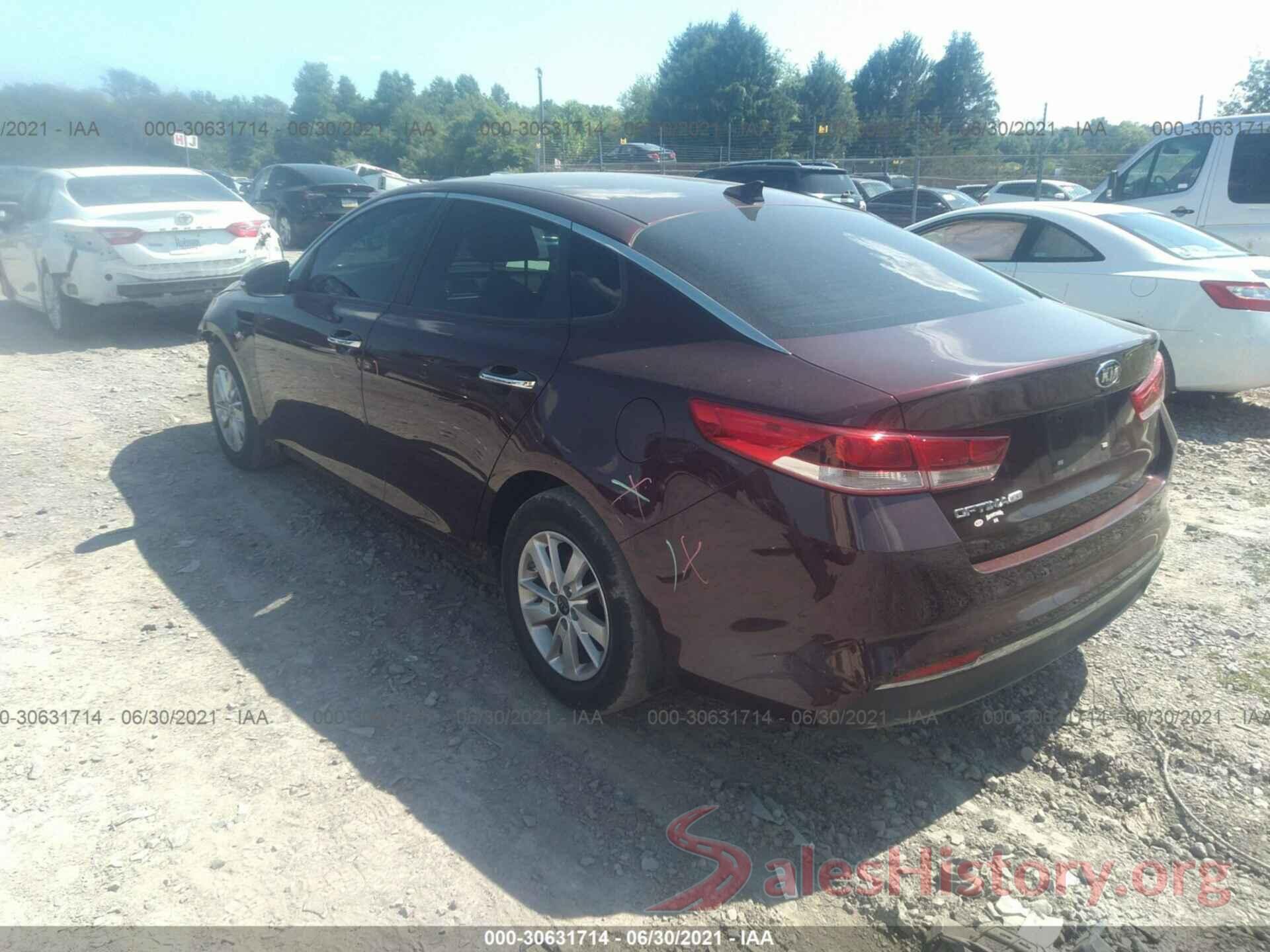 5XXGT4L39GG097517 2016 KIA OPTIMA