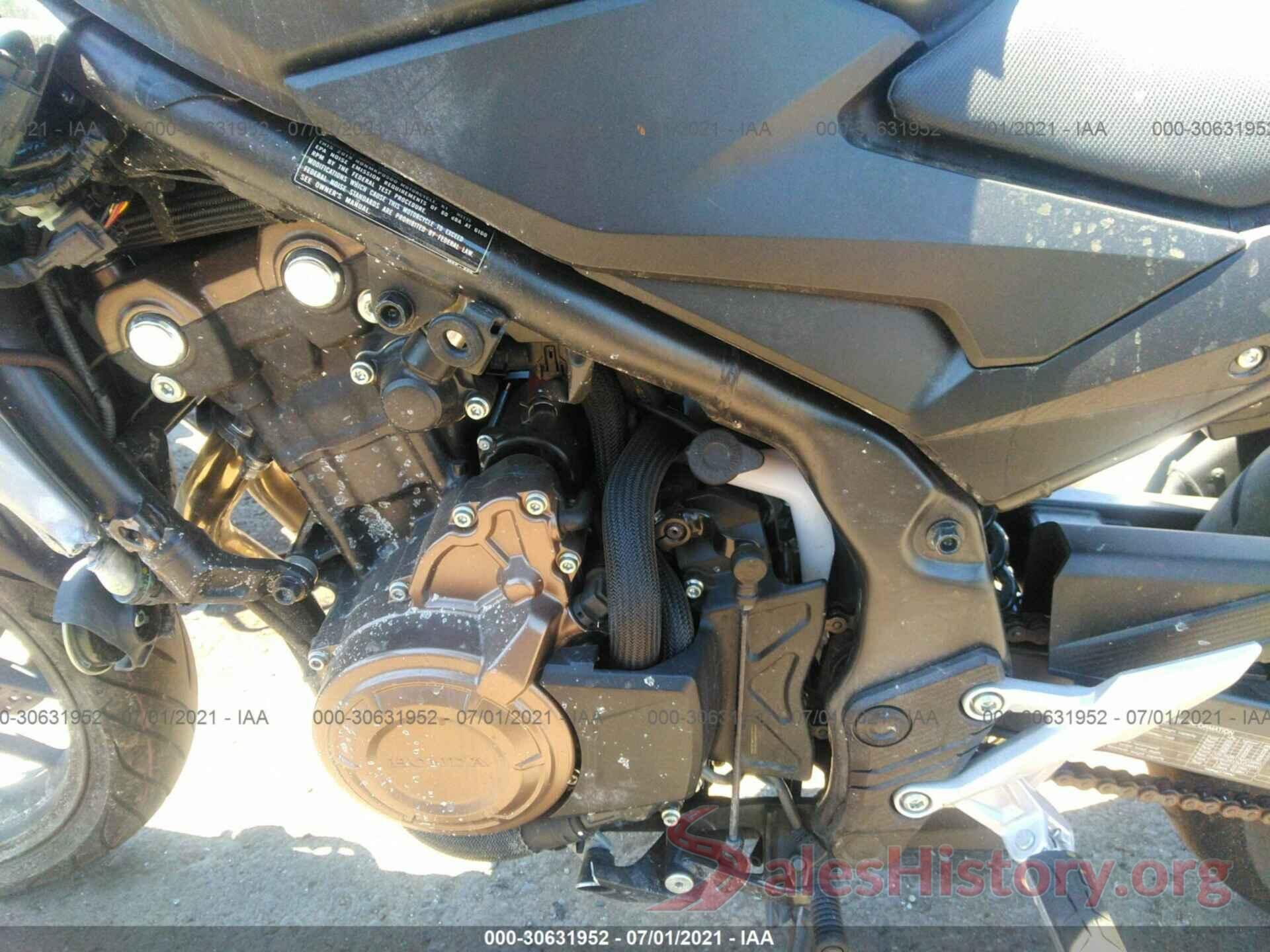 MLHPC6214K5000116 2019 HONDA CBR500