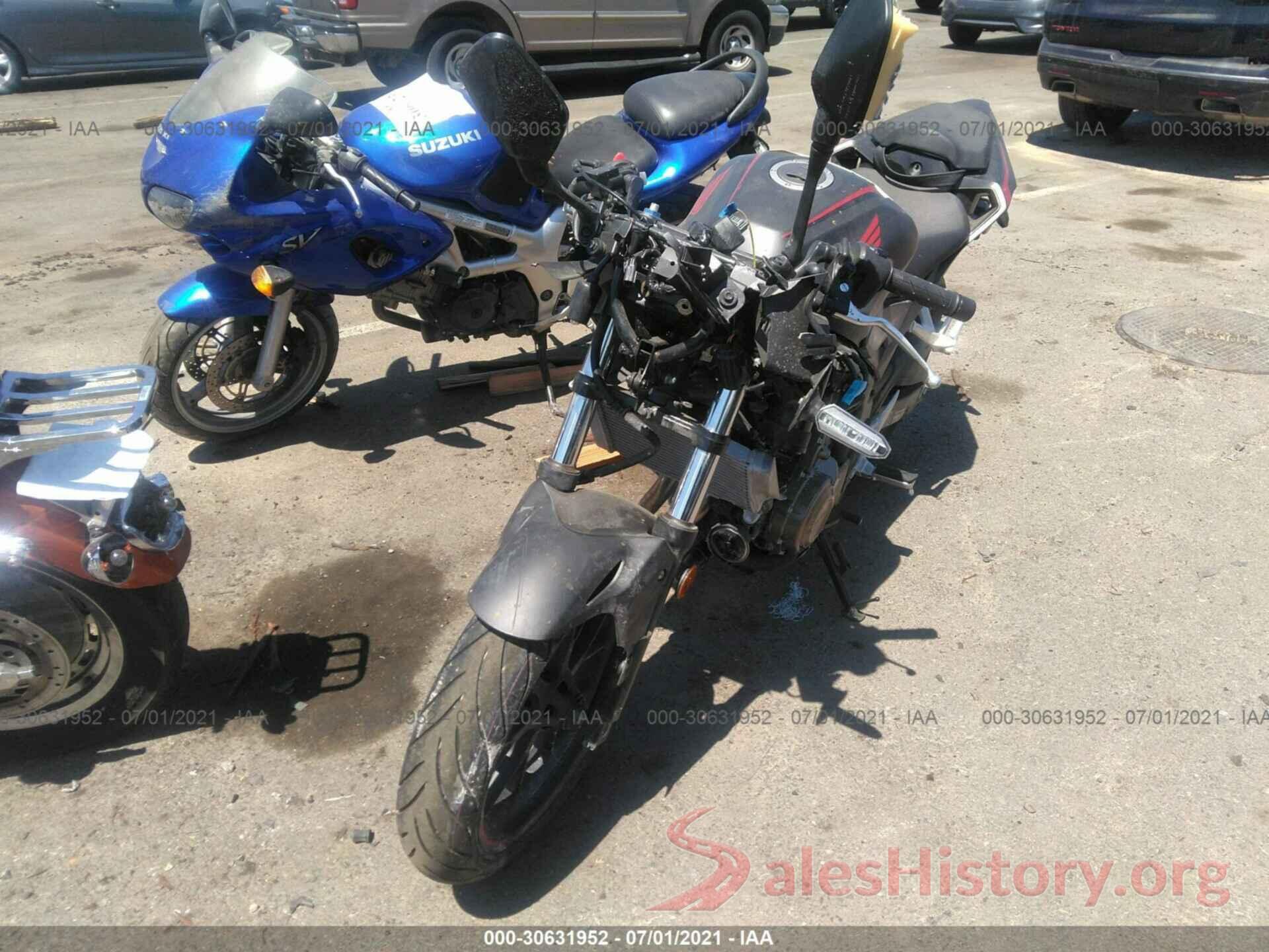 MLHPC6214K5000116 2019 HONDA CBR500