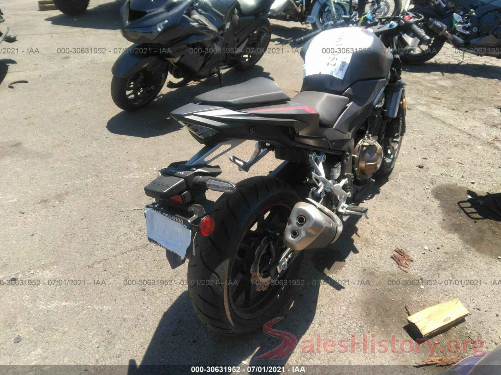 MLHPC6214K5000116 2019 HONDA CBR500