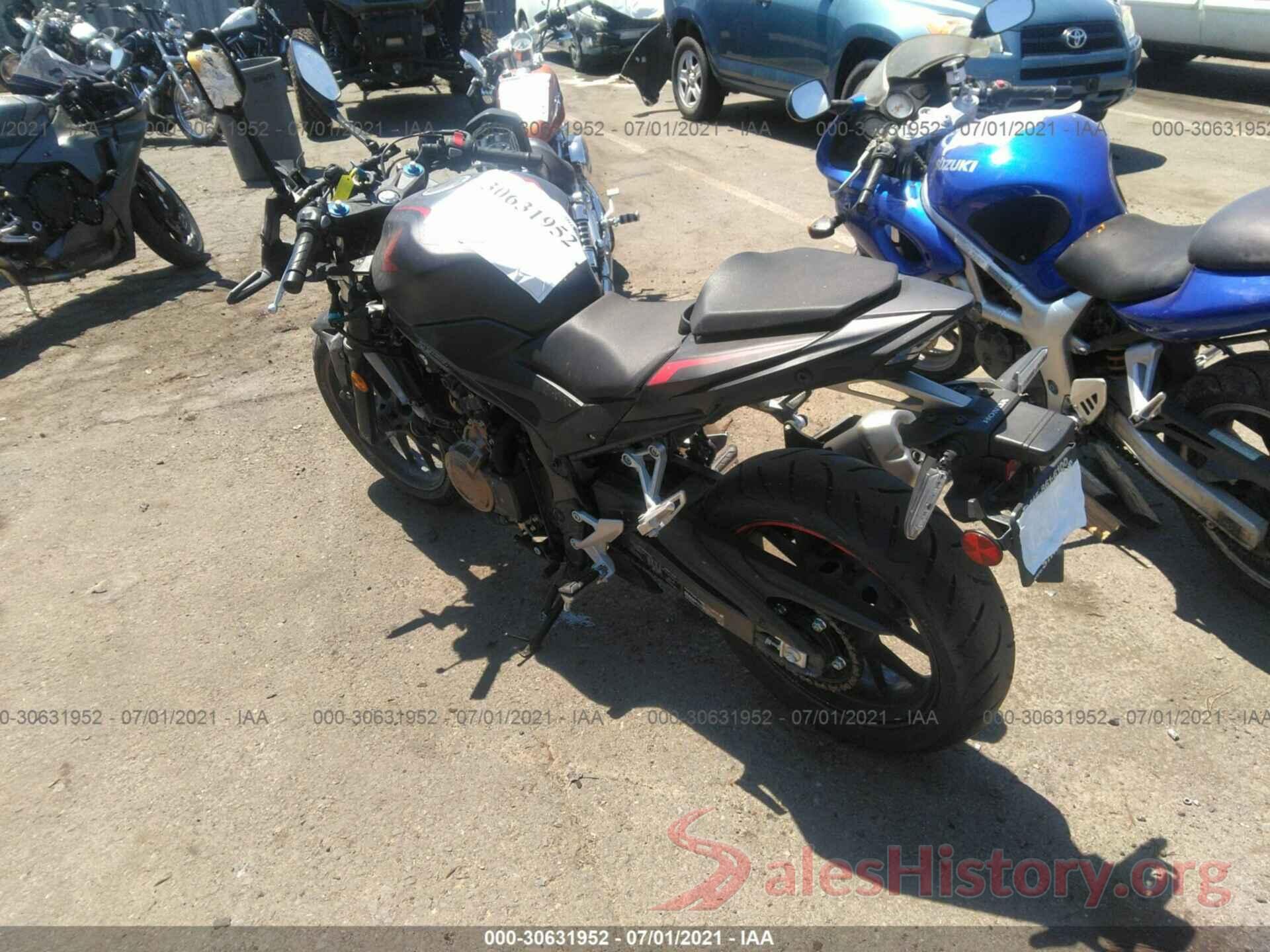 MLHPC6214K5000116 2019 HONDA CBR500