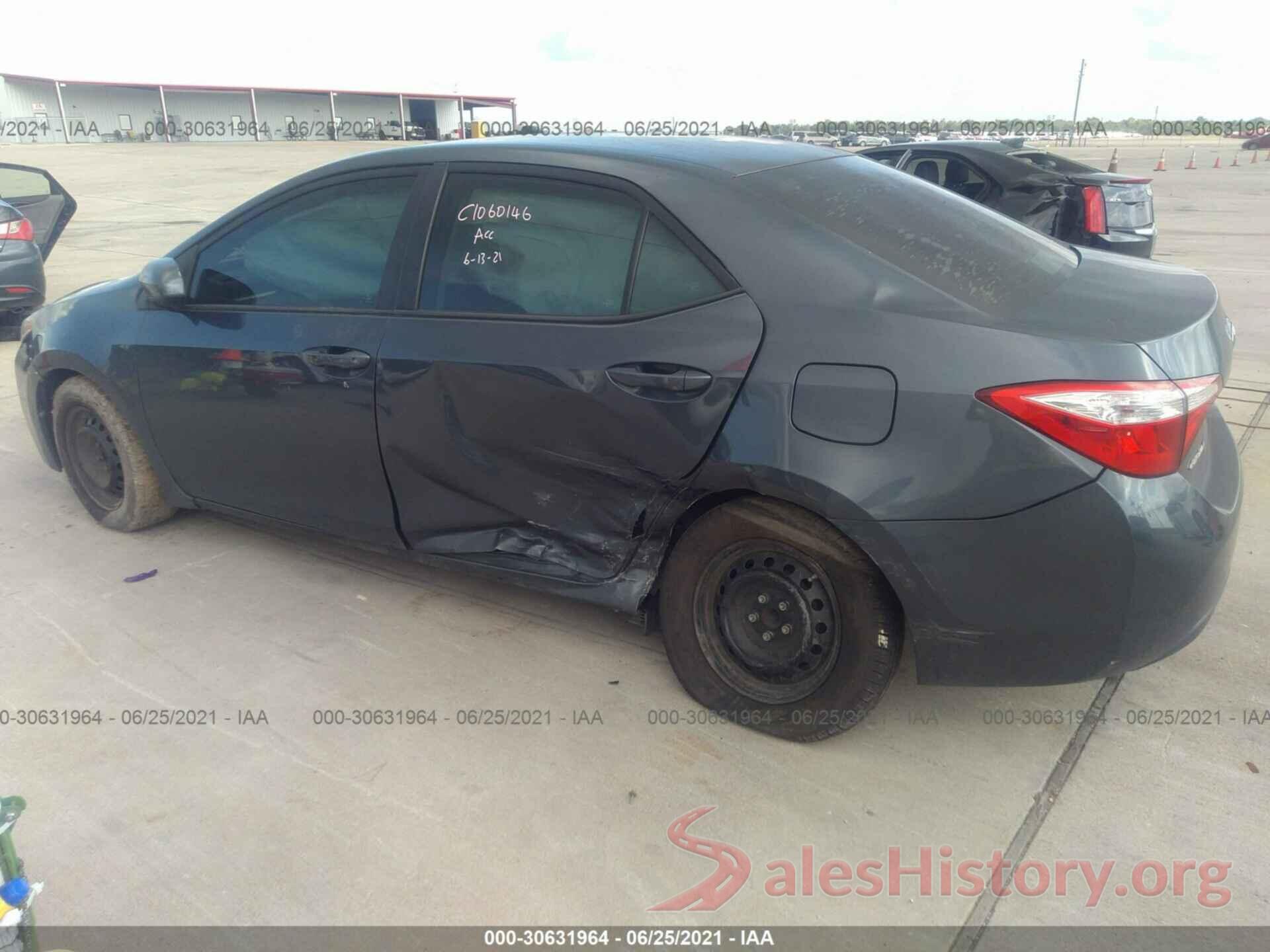 5YFBURHE6GP404437 2016 TOYOTA COROLLA