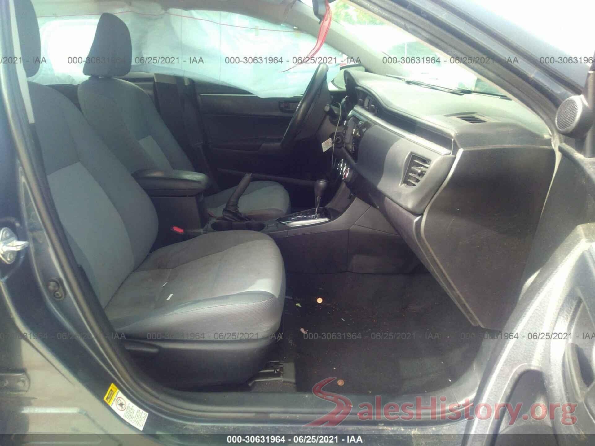 5YFBURHE6GP404437 2016 TOYOTA COROLLA