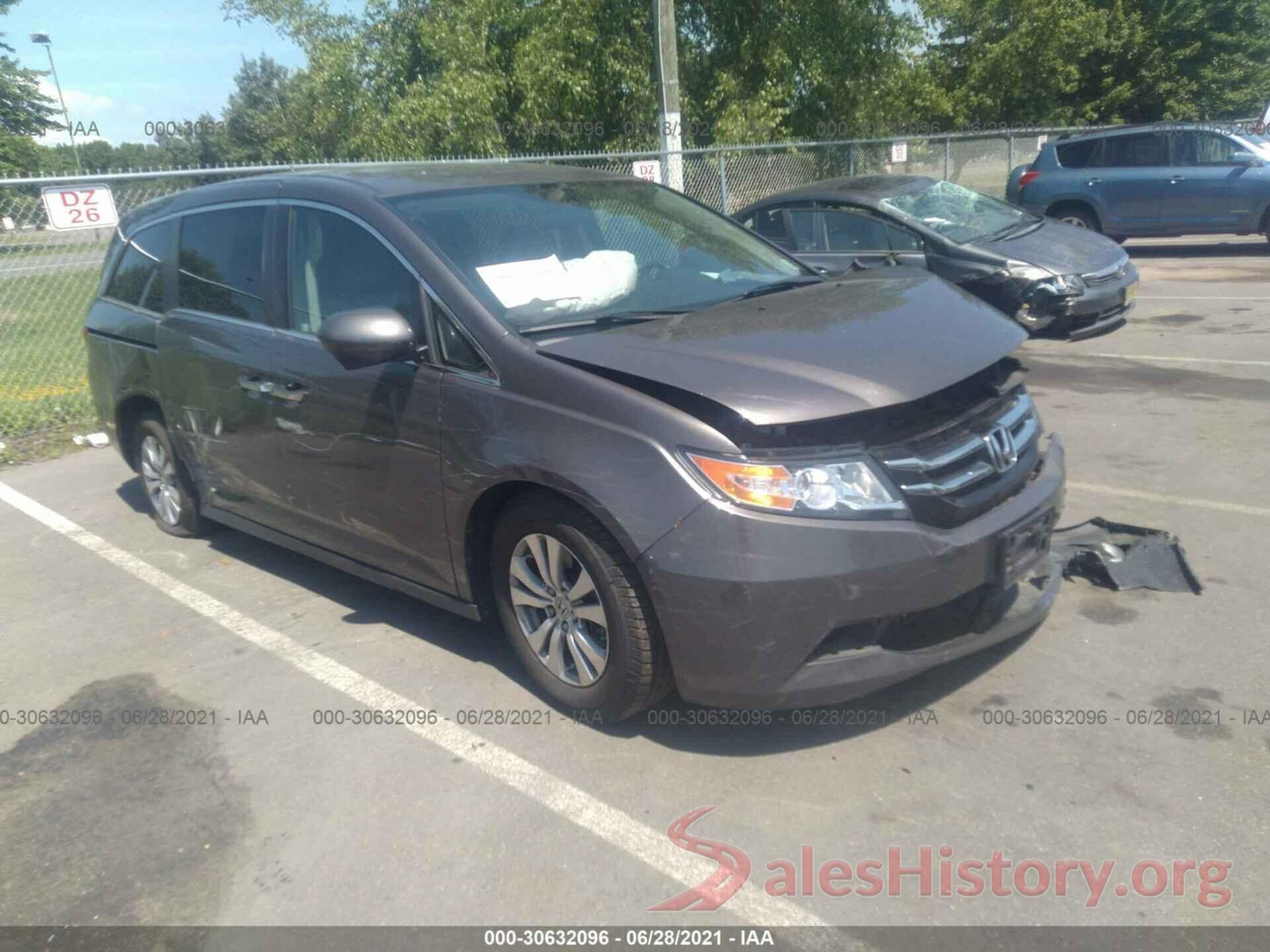 5FNRL5H32GB150892 2016 HONDA ODYSSEY