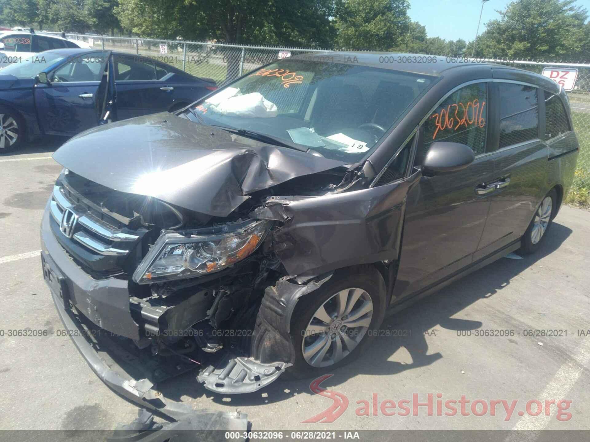 5FNRL5H32GB150892 2016 HONDA ODYSSEY