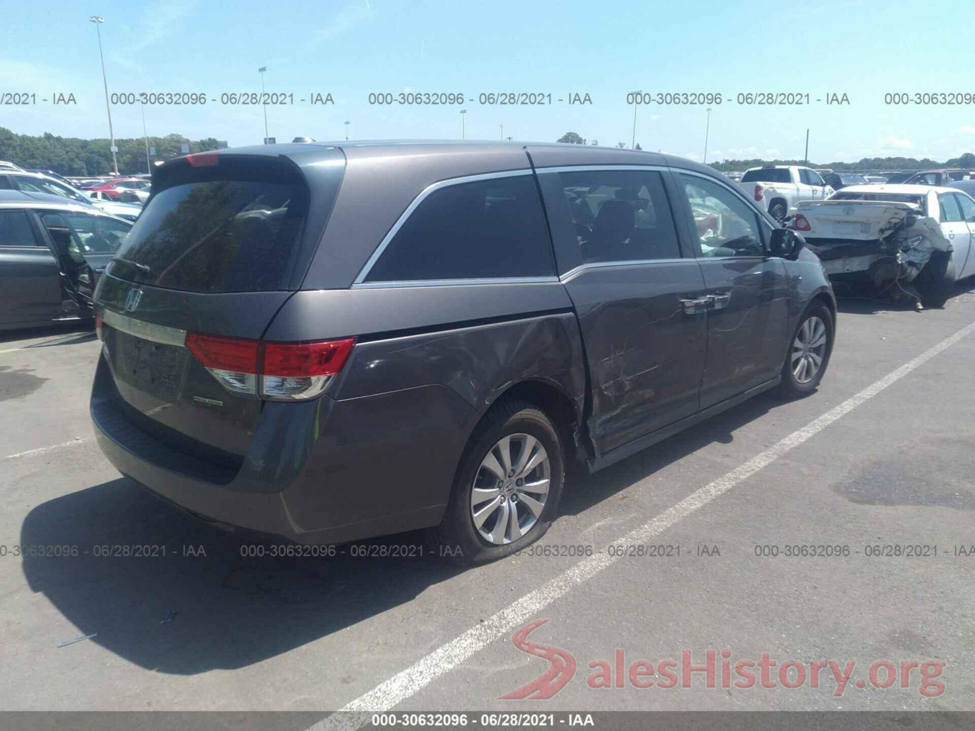 5FNRL5H32GB150892 2016 HONDA ODYSSEY