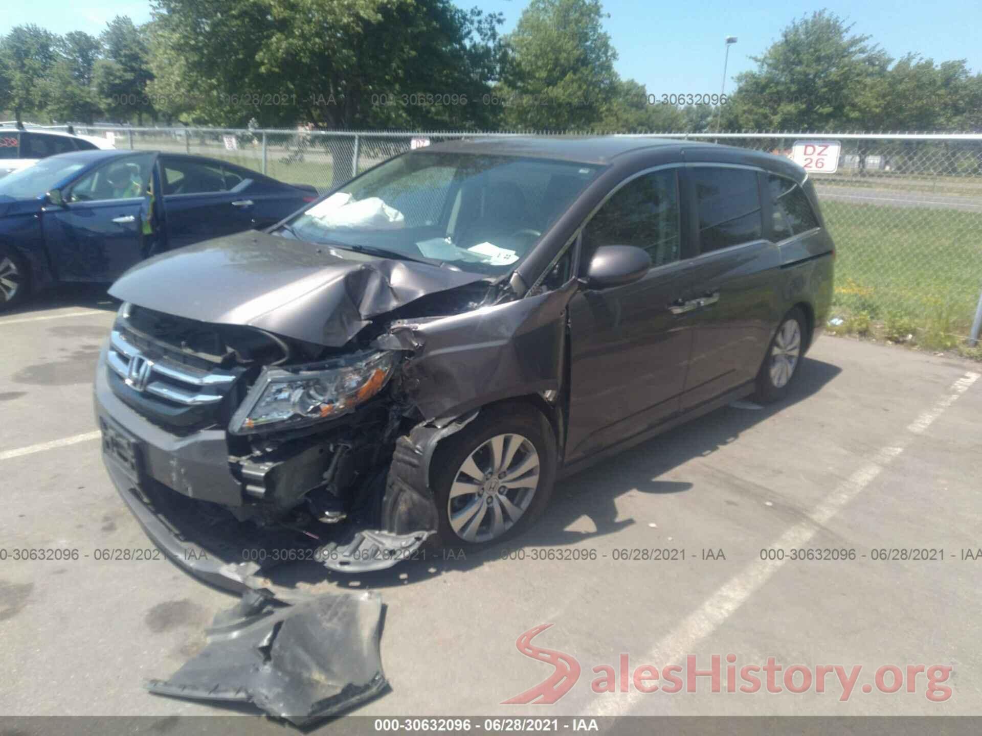 5FNRL5H32GB150892 2016 HONDA ODYSSEY